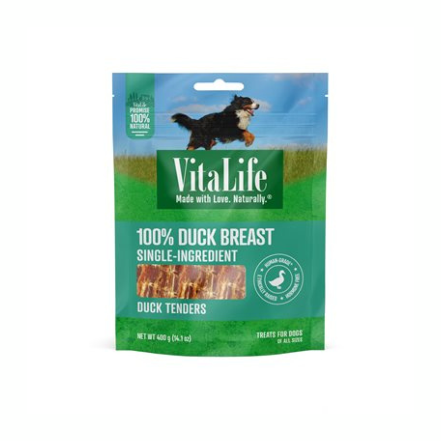 VitaLife - Friandises pour chien à la poitrine de canard