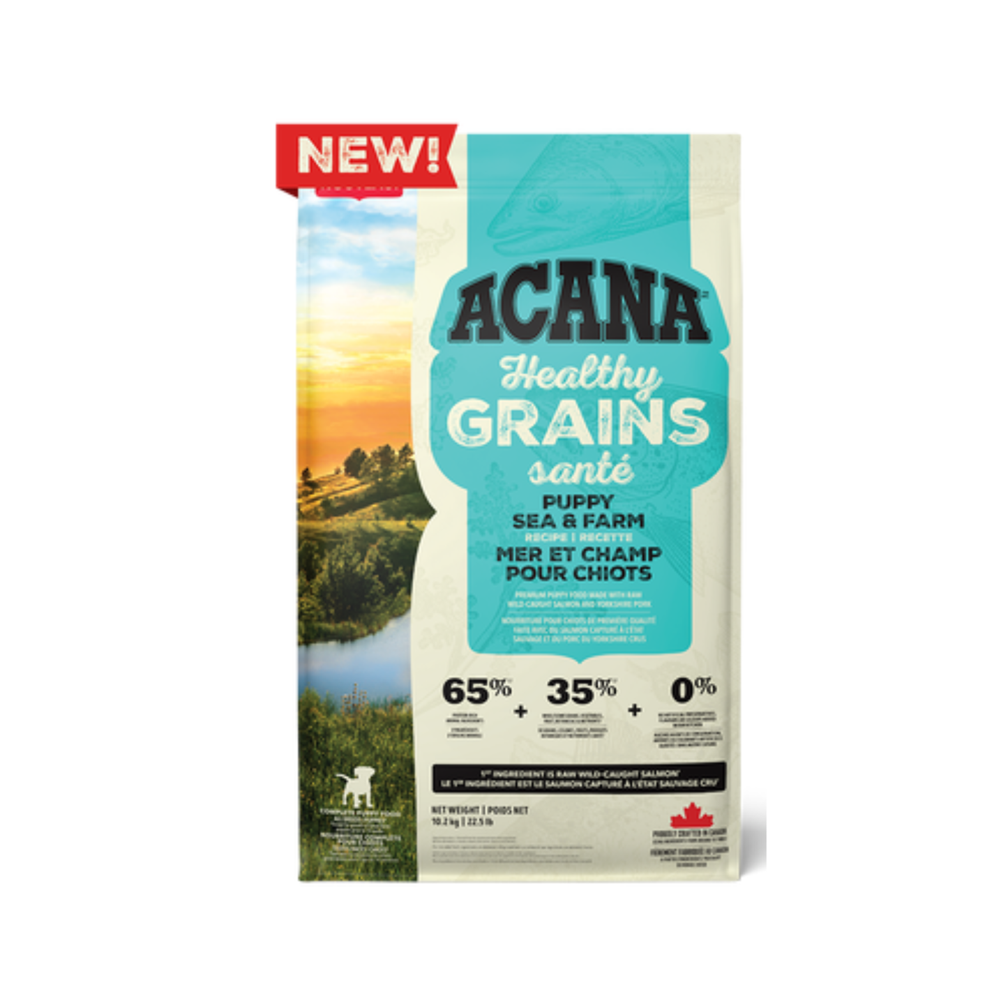 Acana - Recette grains santé pour chiots mer et champ (avec grains)