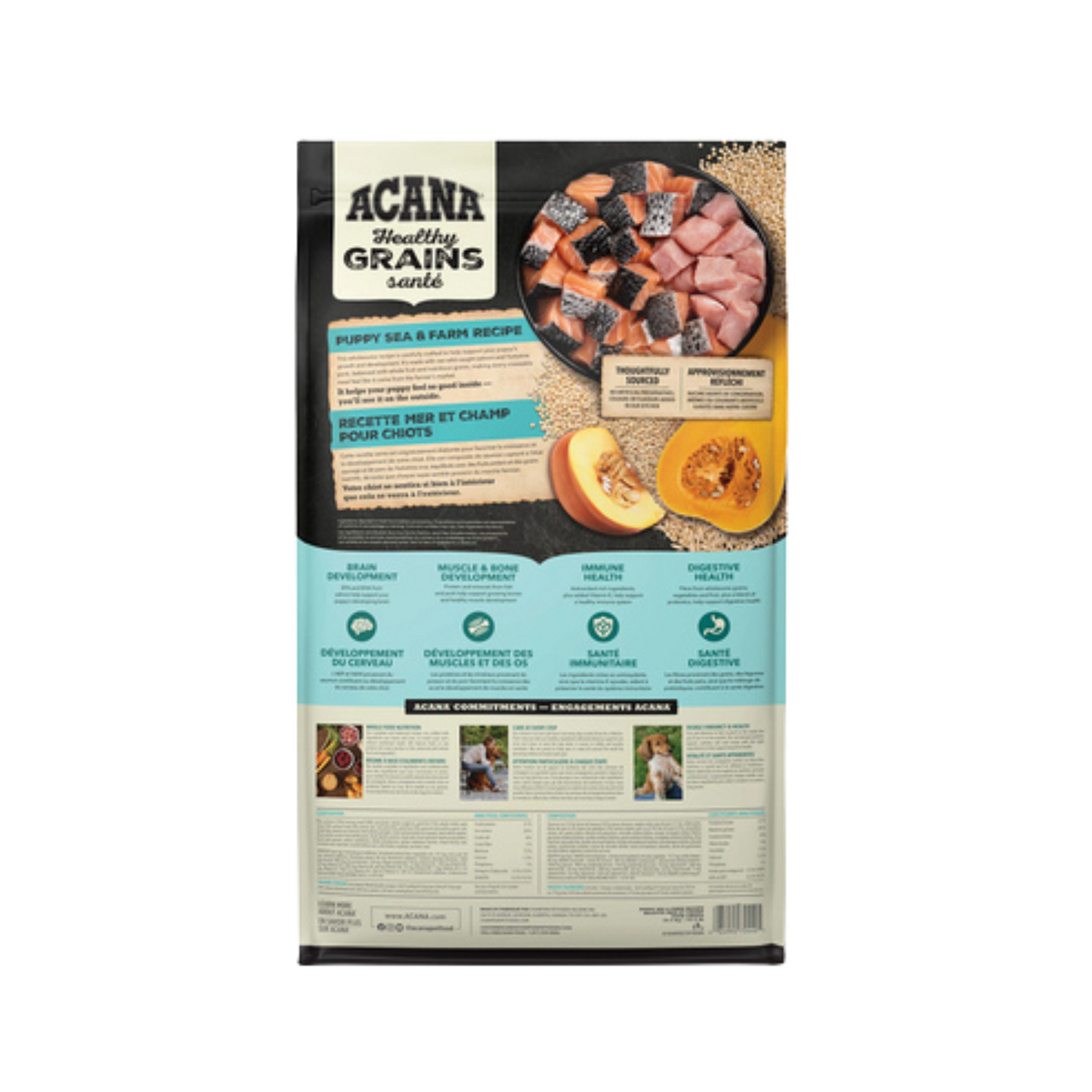 Acana - Recette grains santé pour chiots mer et champ (avec grains)