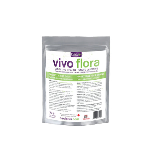 Baci + - Vivo Flora Dog Probiotics (50g)