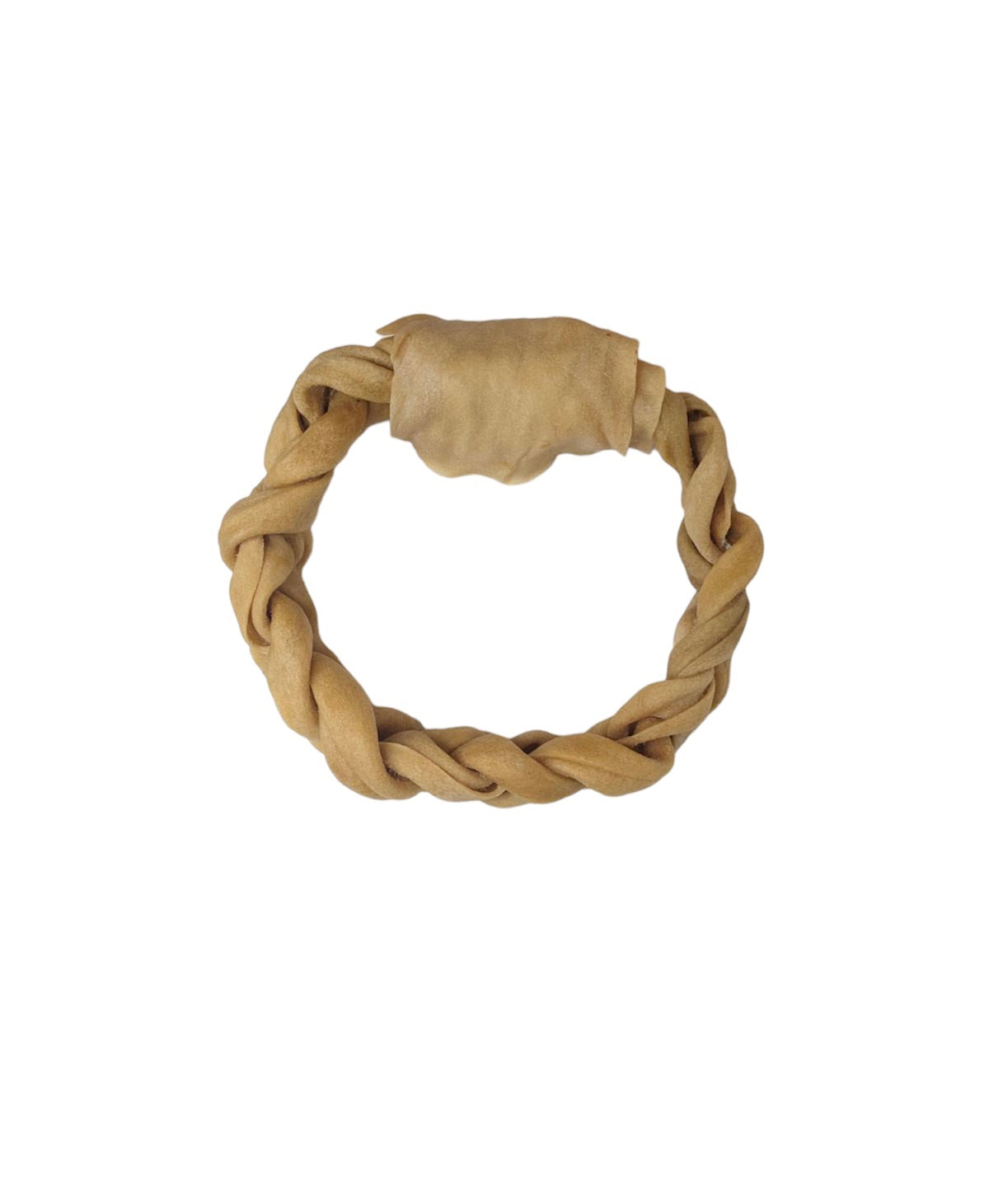 Nature's Own - Beigne de joue de buffle tressé (7-8")