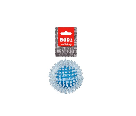 Bud'z - Transparent Spiked Ball (3.5", Colors)