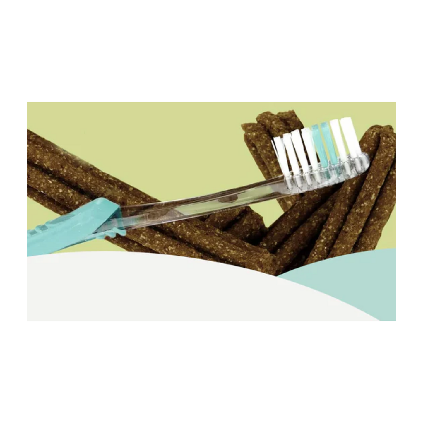 Crump's Natural - Bâtonnets dentaires pour chien Plaque Busters (Advanced Double Fraîcheur, paquet de 10)