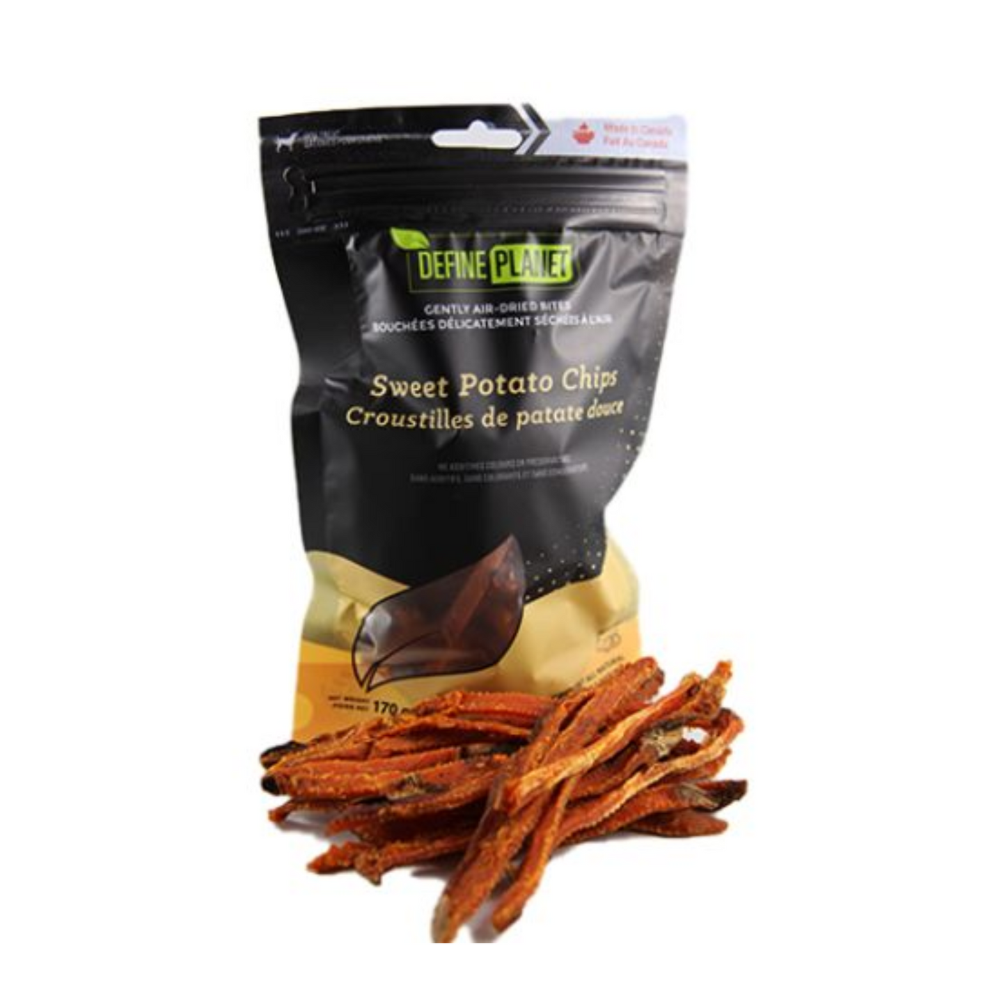 Define Planet - Friandises pour chien "frites" de patates douces