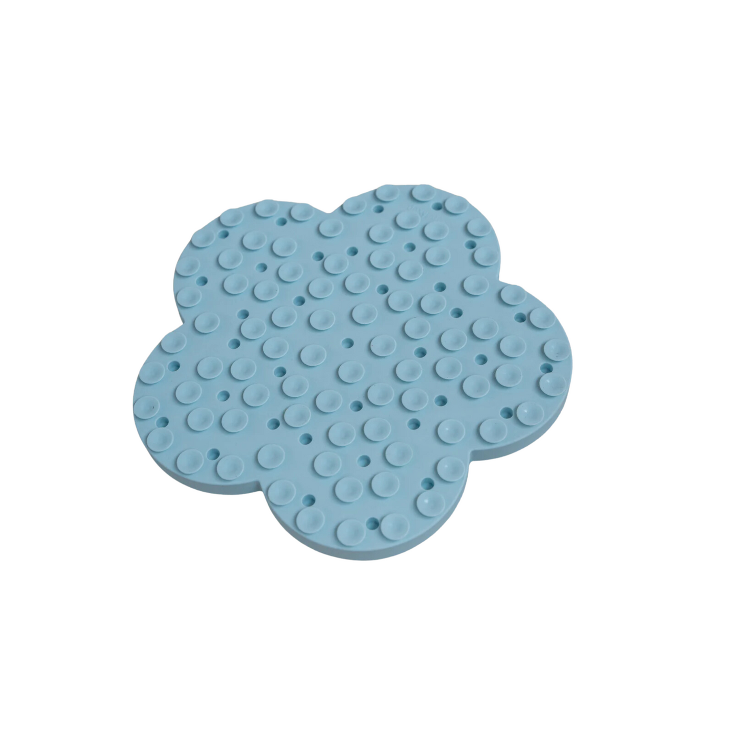 Dexypaws - Tapis de fouille d'enrichissement pour chien (fleur bleue)