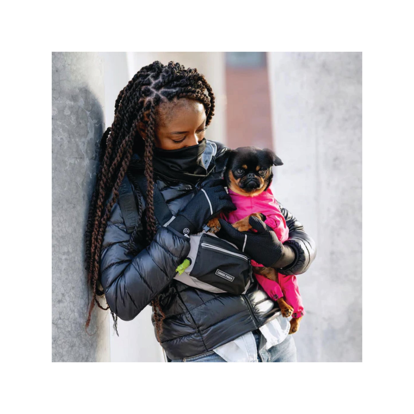 Canada Pooch - Sac banane réfléchissant pour promener votre chien