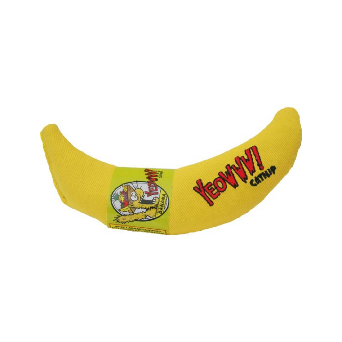 Ducky World - Yeowww! Jouet pour chat banane à l'herbe à chat