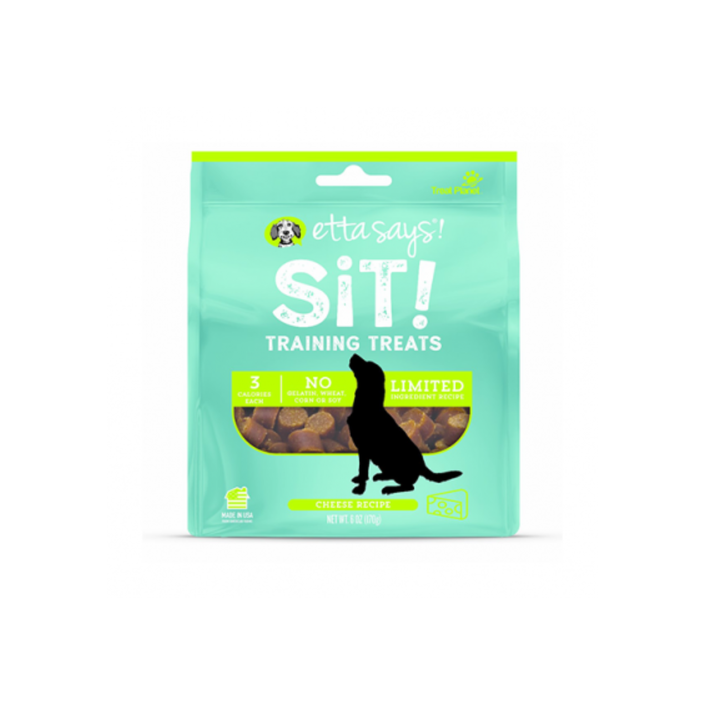Etta Says Sit! - Gâteries de dressage pour chien (fromage)