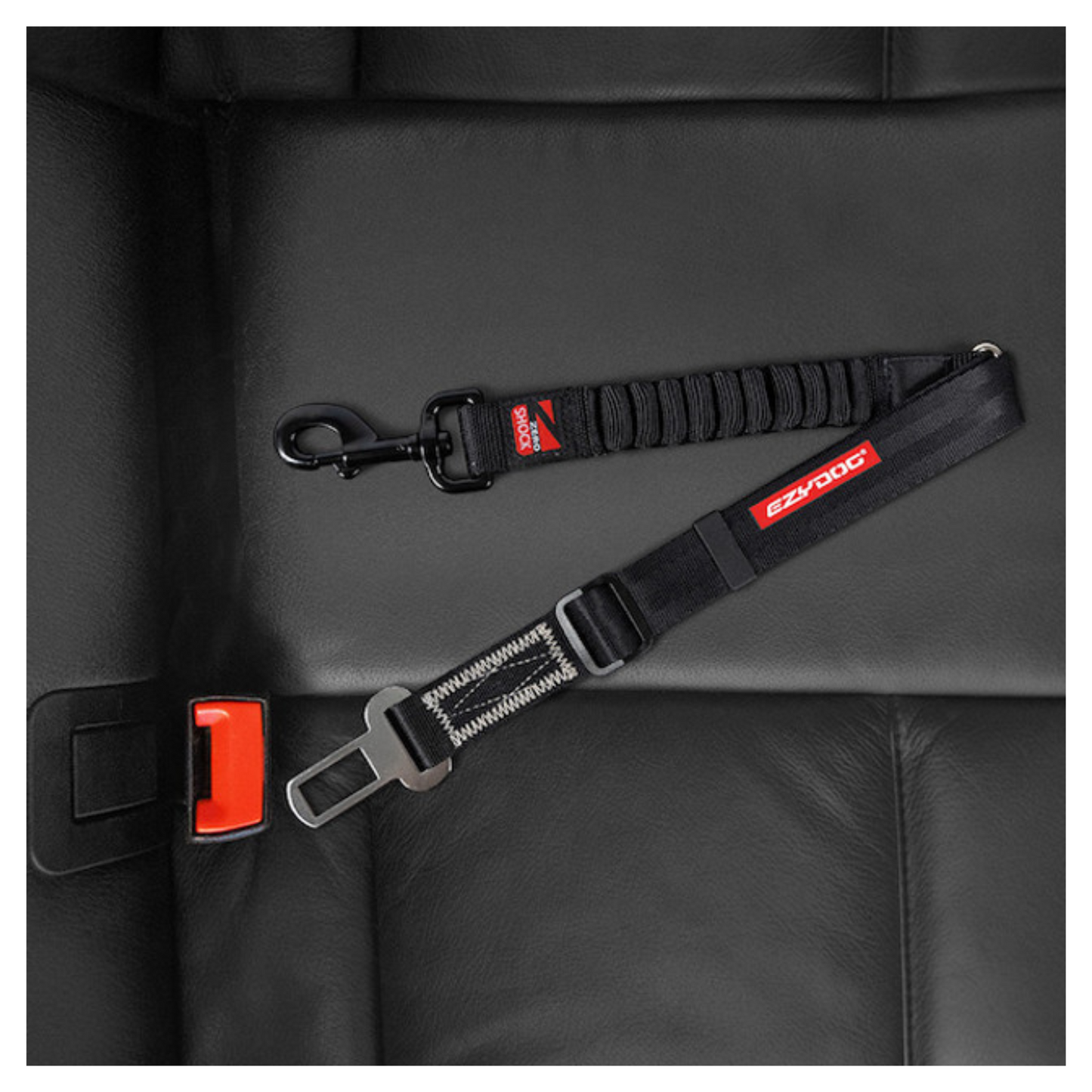 EzyDog - Attache Zero Shock pour ceinture de sécurité