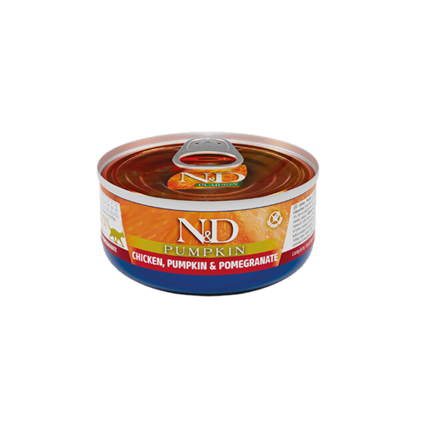 Farmina - Nourriture humide pour chat au poulet, citrouille et grenade