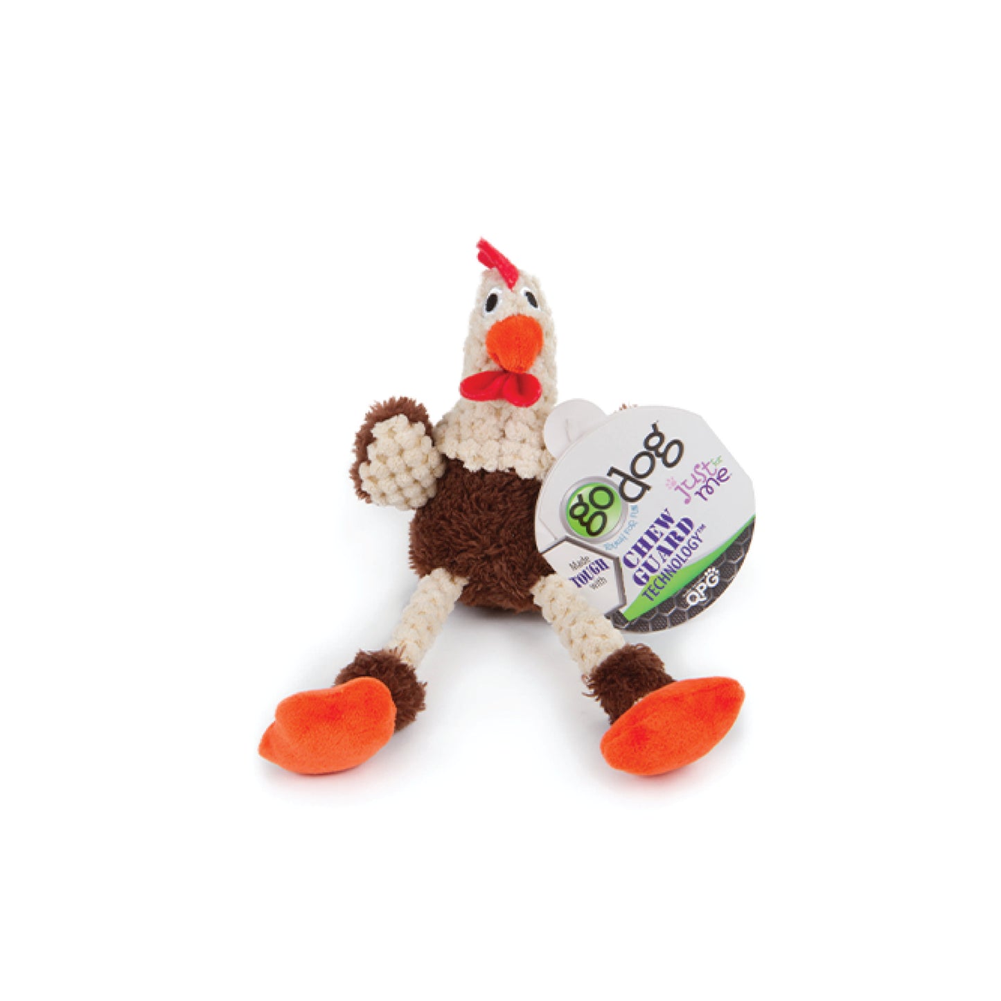goDog - Peluche pour chien Skinny Rooster