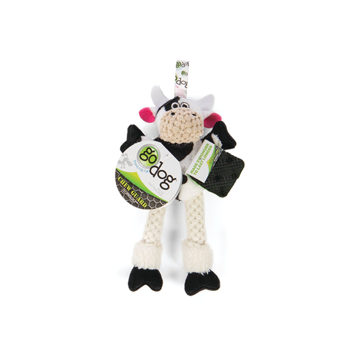 goDog - Peluche pour chien Skinny Cow (tailles disponibles)