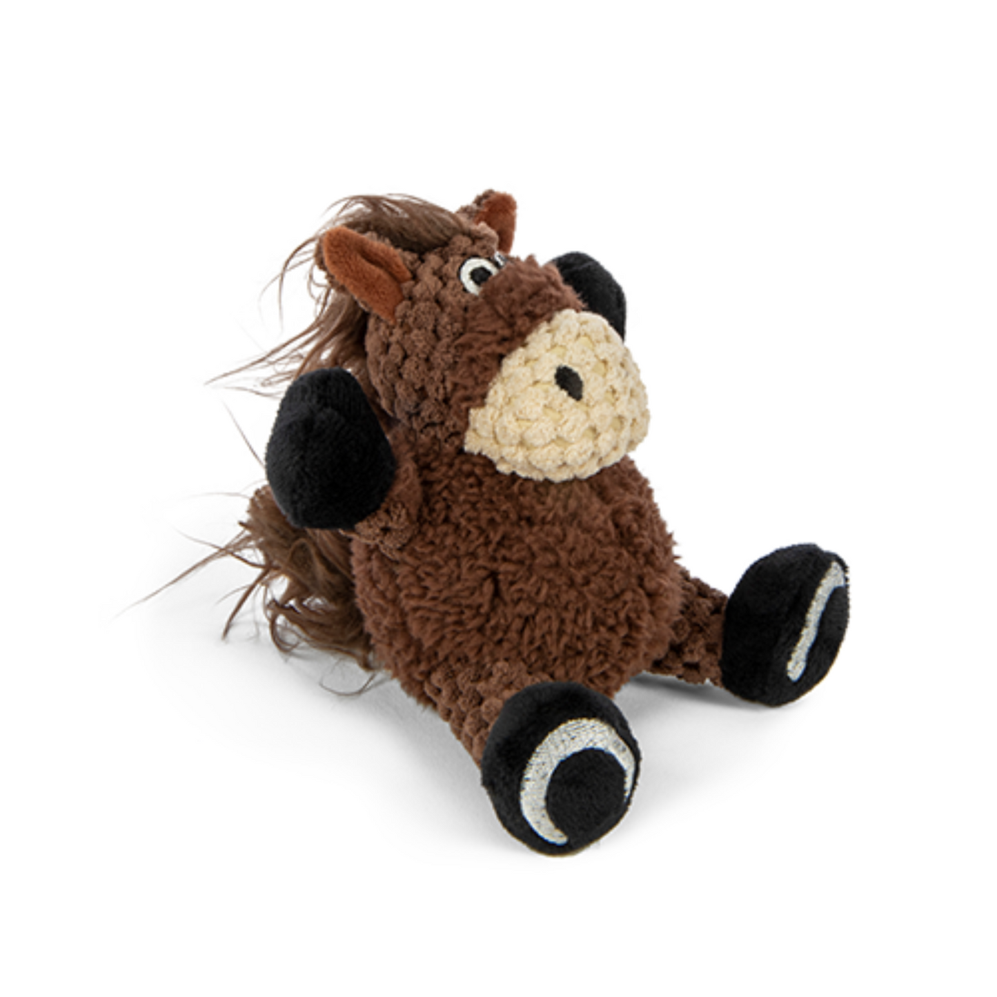 goDog - Peluche pour chien cheval assis