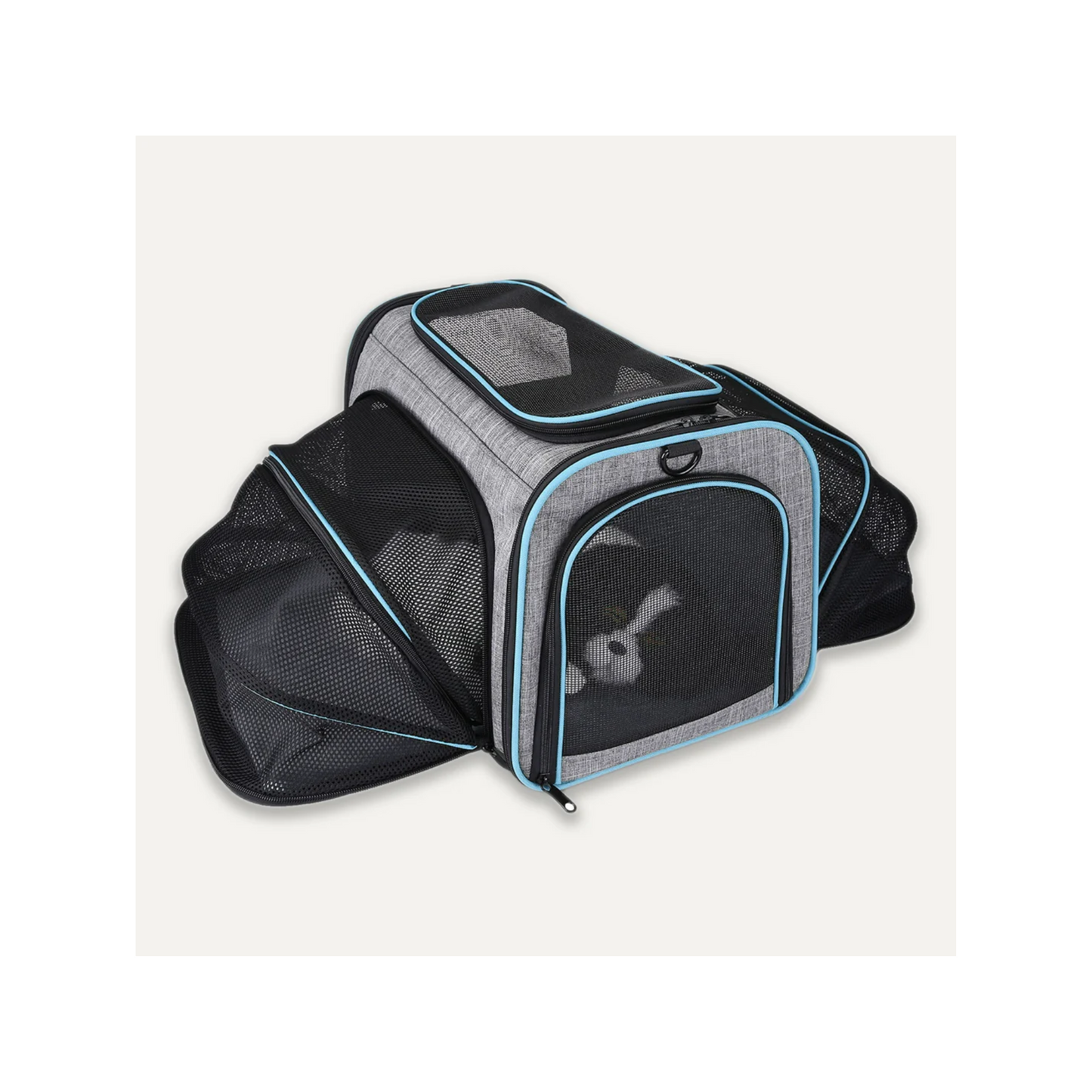 Gooez - Sac de transport extensible pour chat et chien