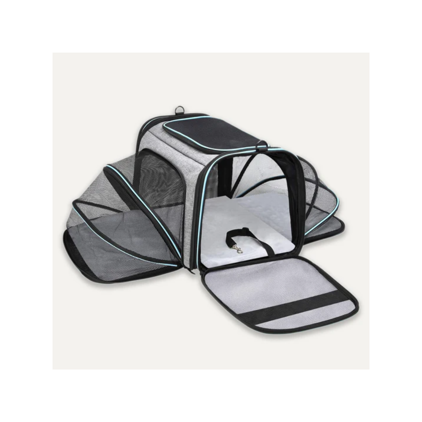 Gooez - Sac de transport extensible pour chat et chien