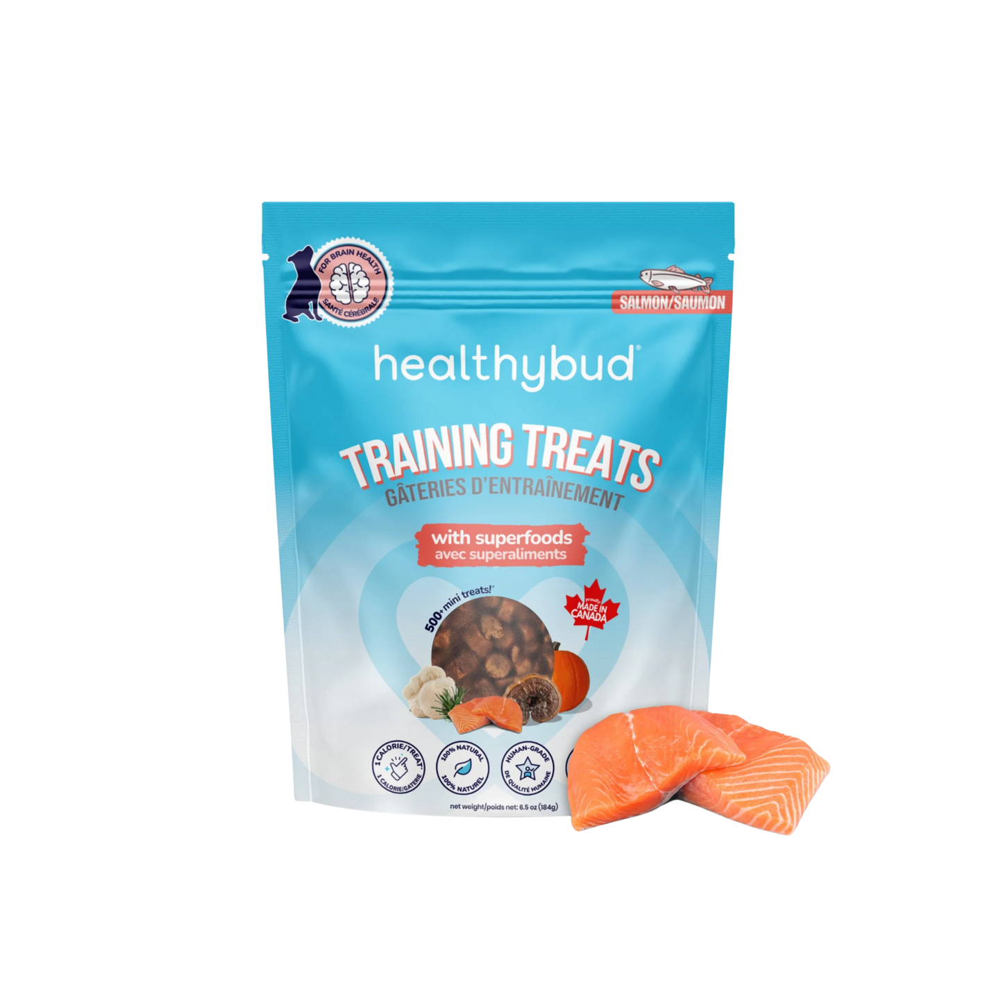 Healthybud - Mini Training Dog Treats (Salmon)