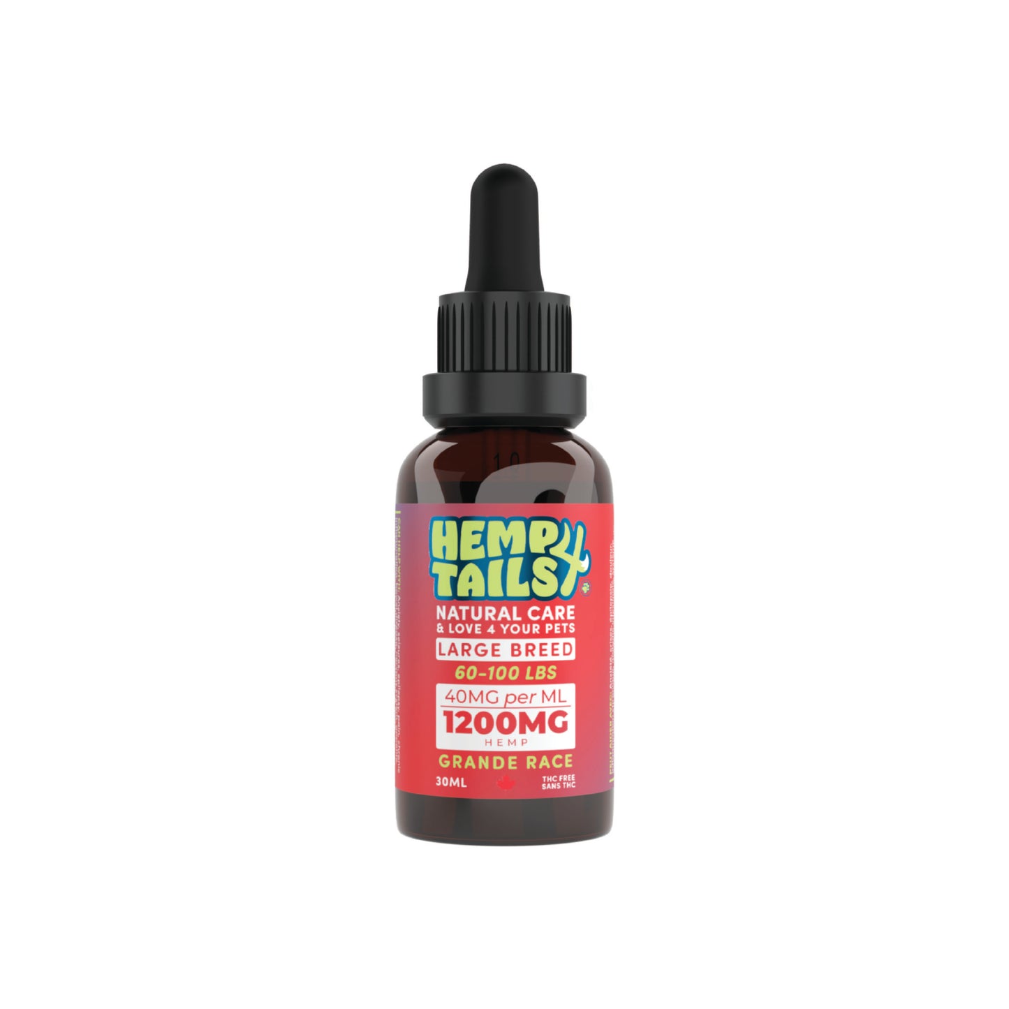Hemp 4 Tails - Grande race (de 60 à 60100 lb, 1200 mg)