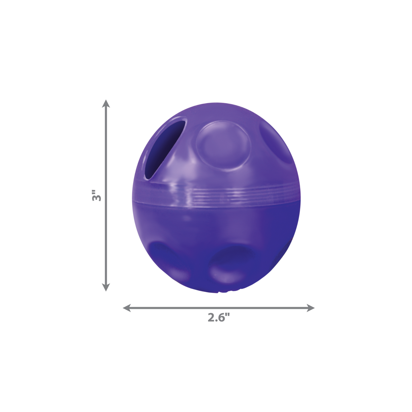 Kong - Balle distributrice de friandises pour chat