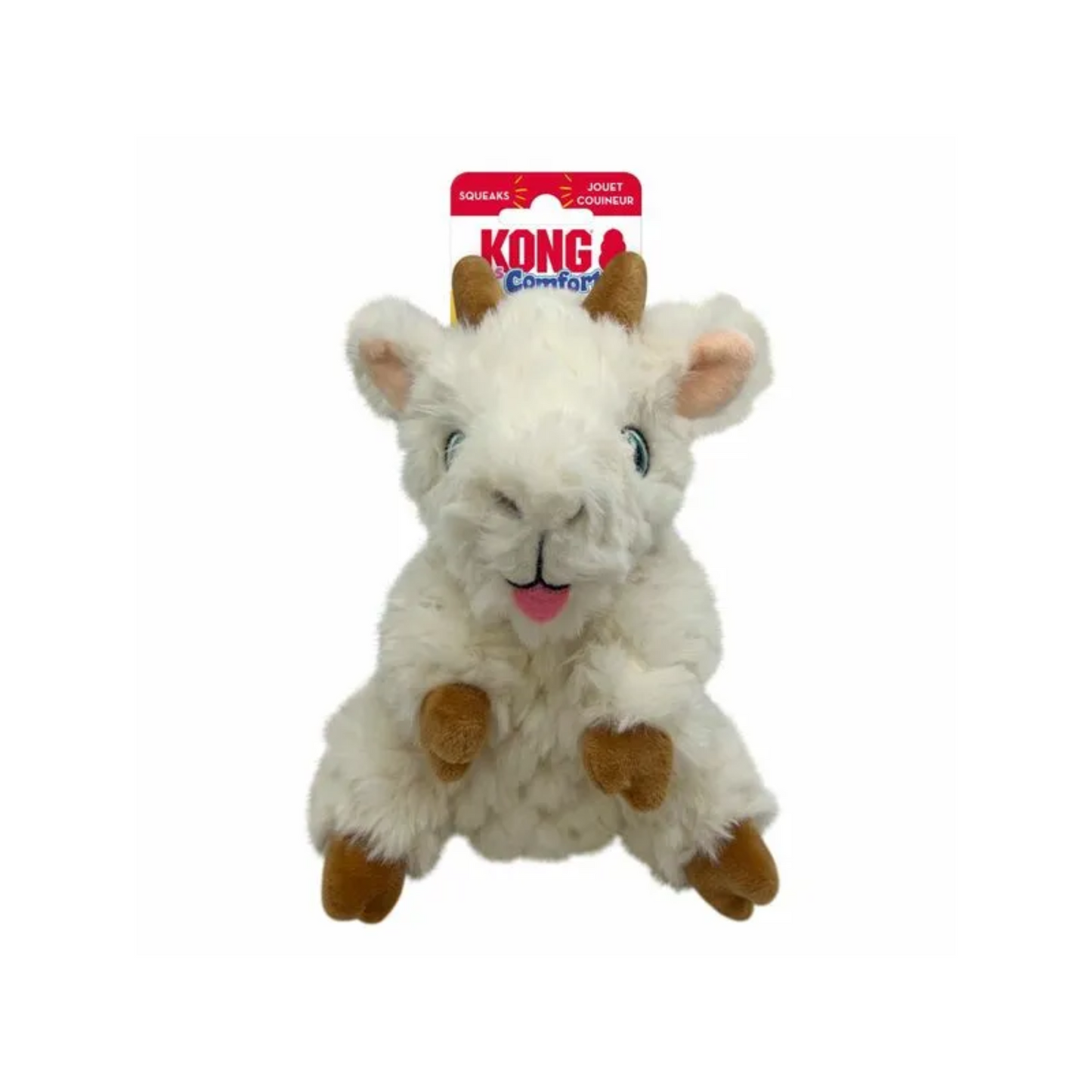 Kong - Jouet en peluche pour chien (chèvre)