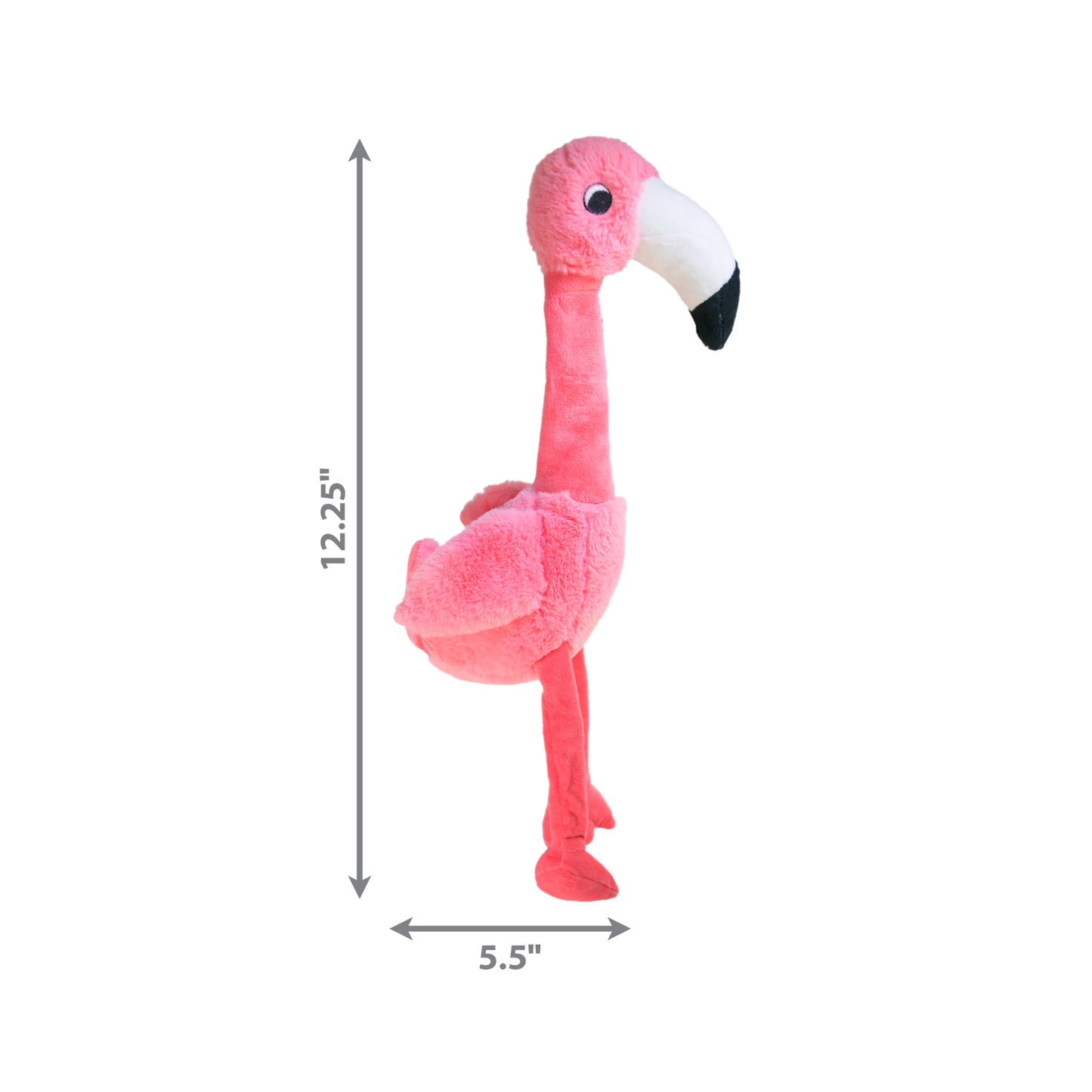 Kong - Peluche pour chien flamant rose Shakers Honkers