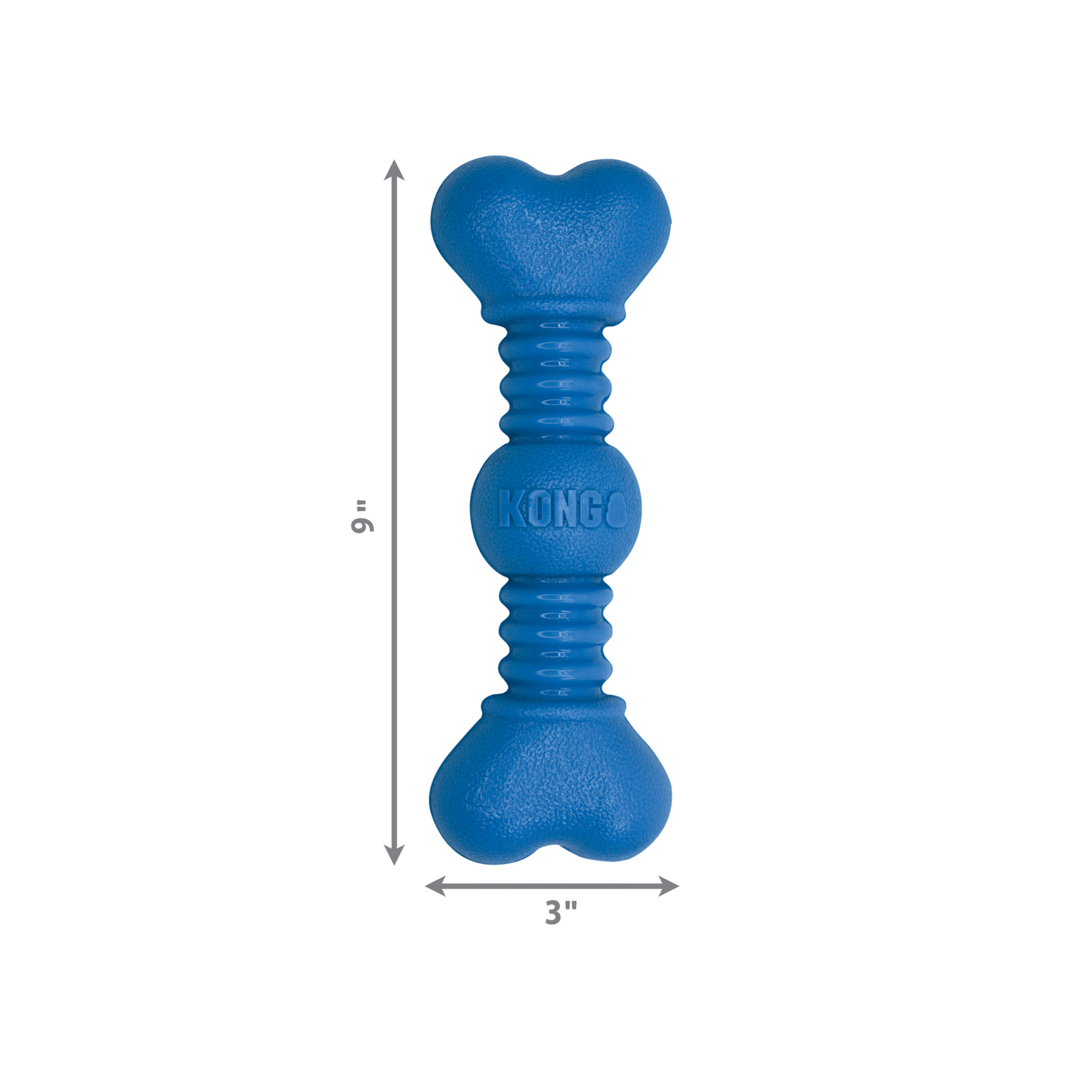 Kong - Bâton pour chien SqueakStix Wigglerz (Moyen)