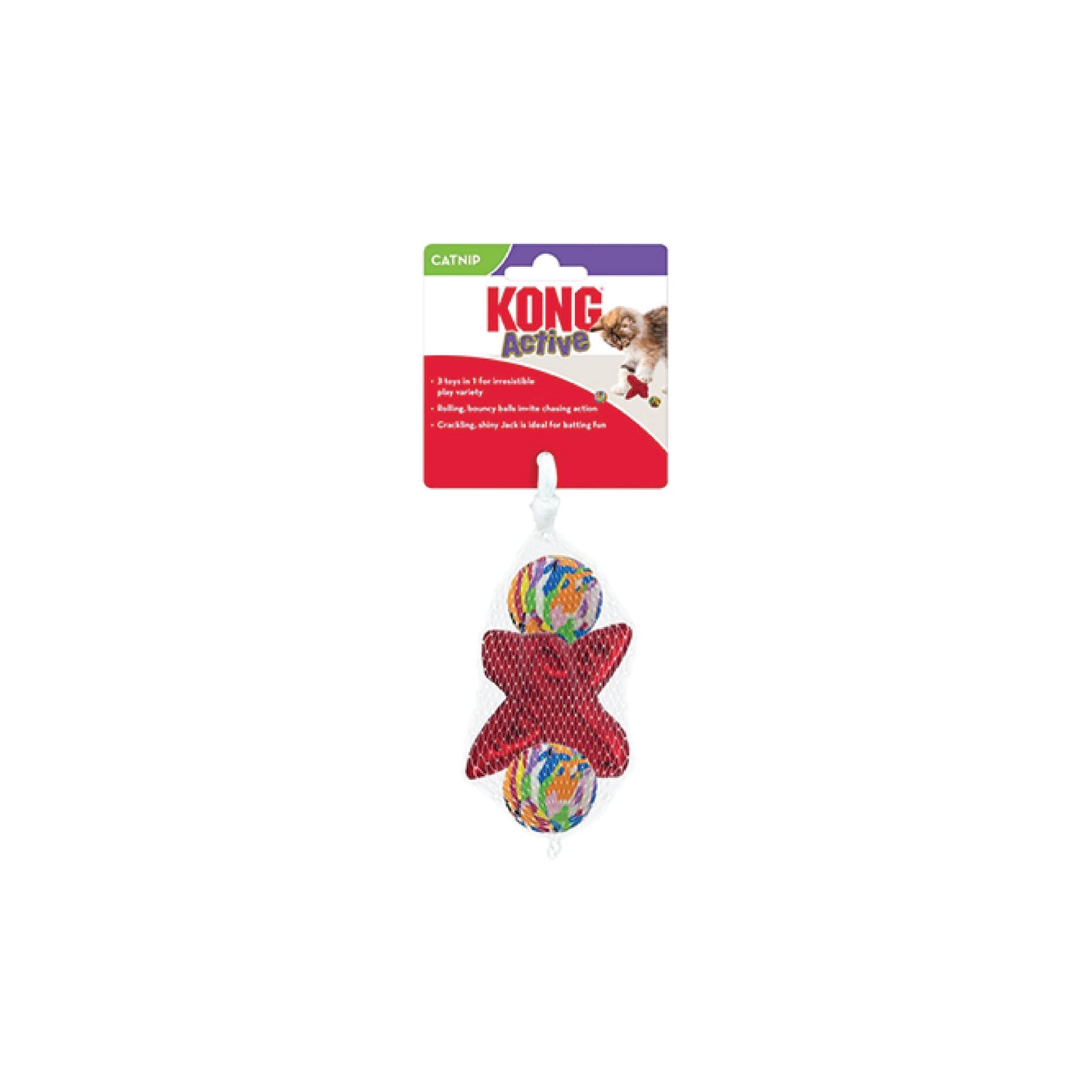 Kong - Jouets Active Jacks (paquet de 3)