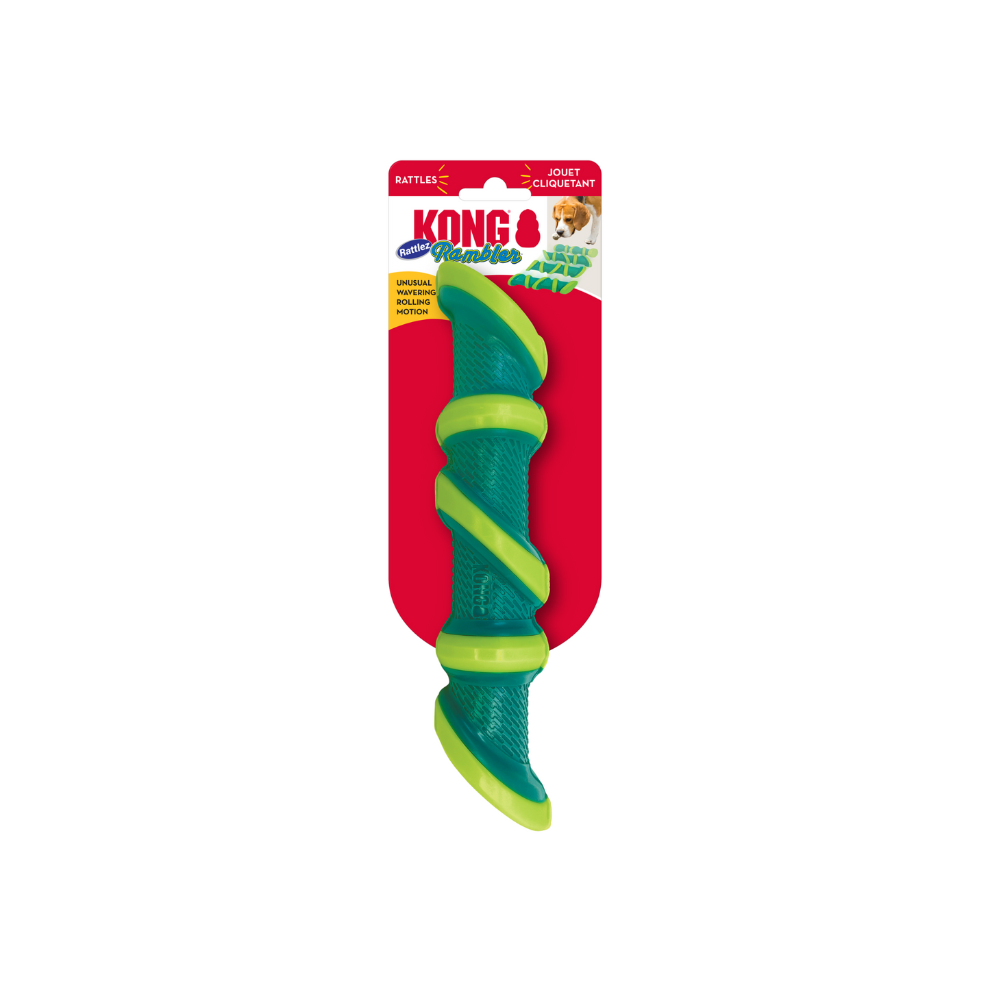 Kong - Bâton pour chien Ramblerz Rattlerz