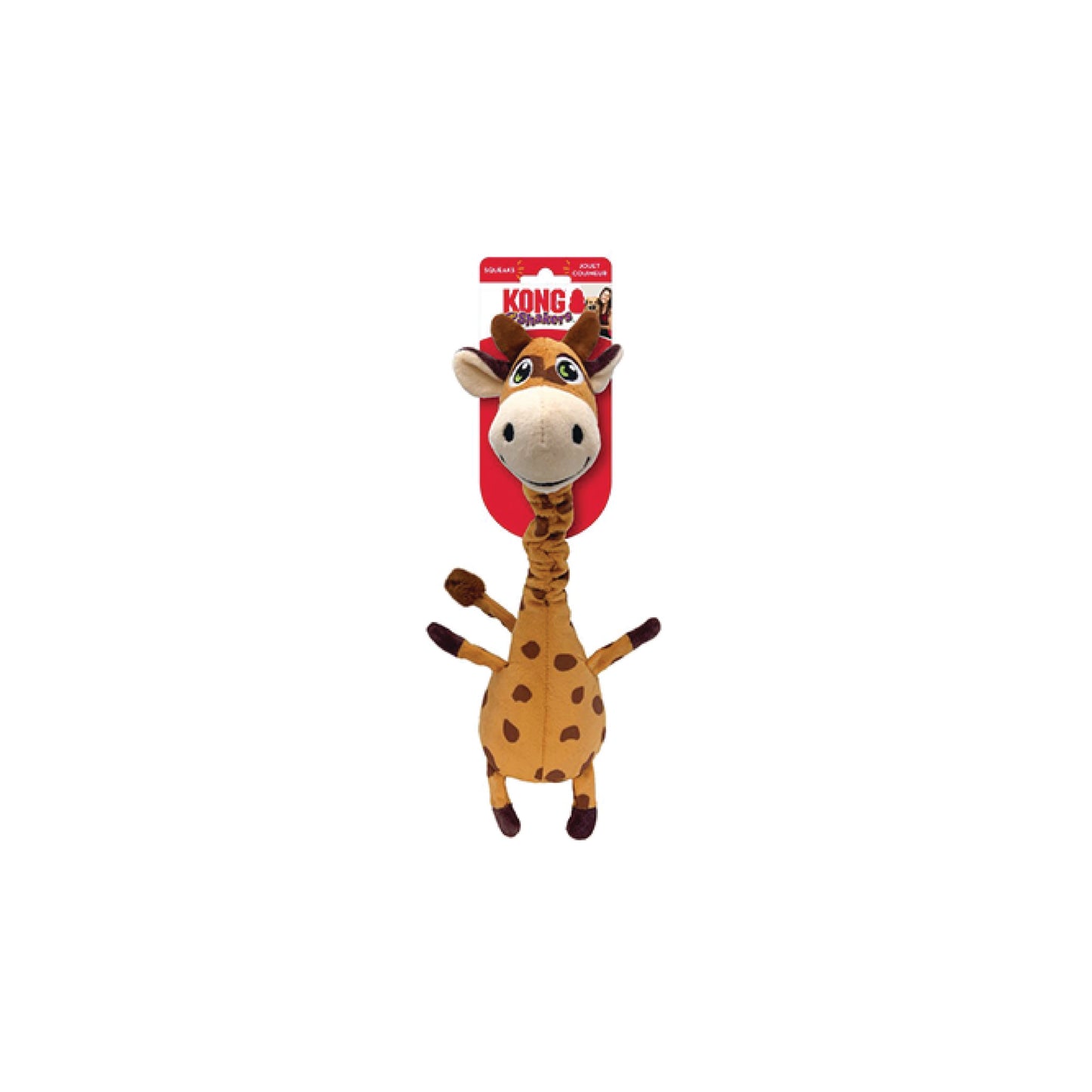 Kong - Jouet pour chien Shakers Bobz Girafe