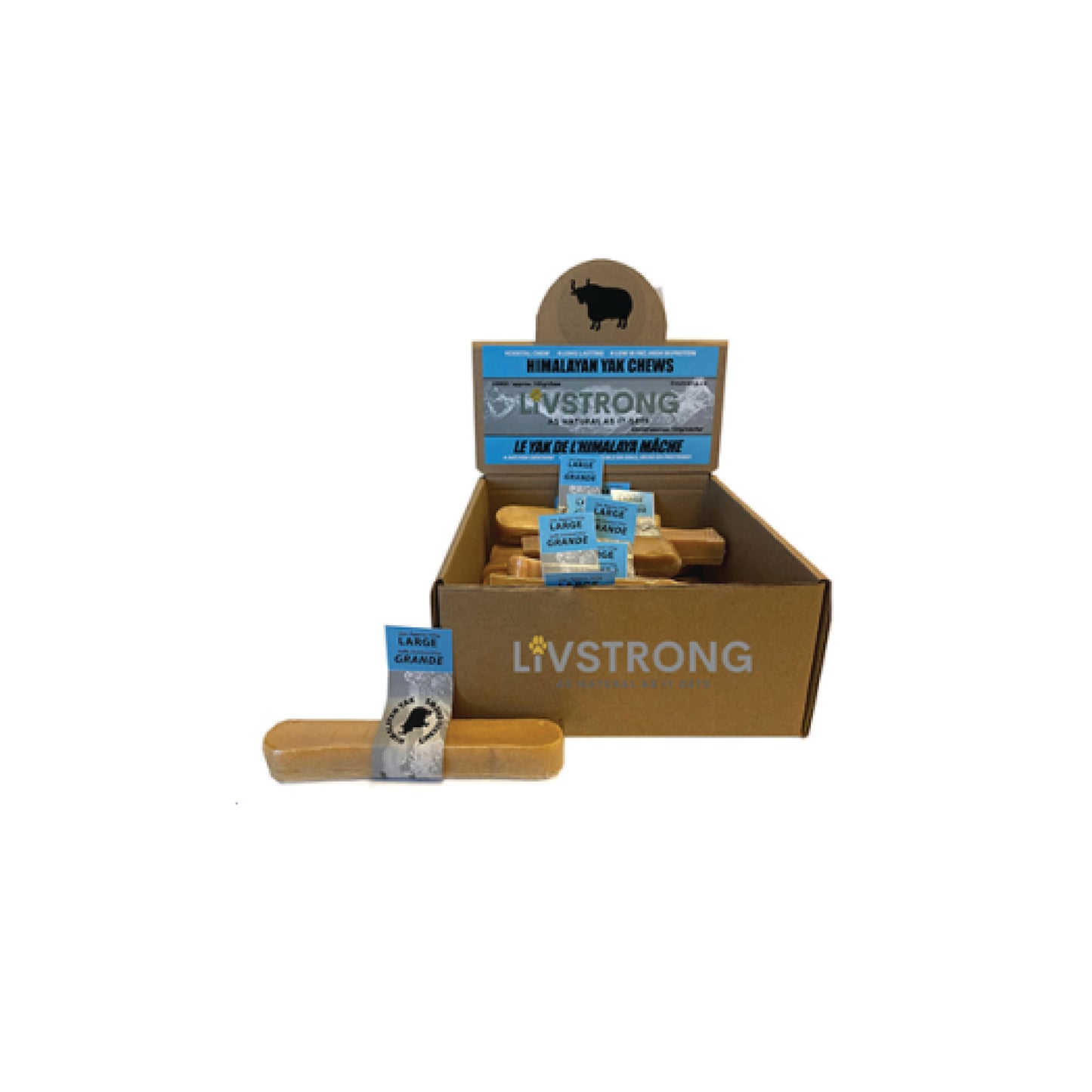 LIVSTRONG - Fromage de Yak de l'Himalaya