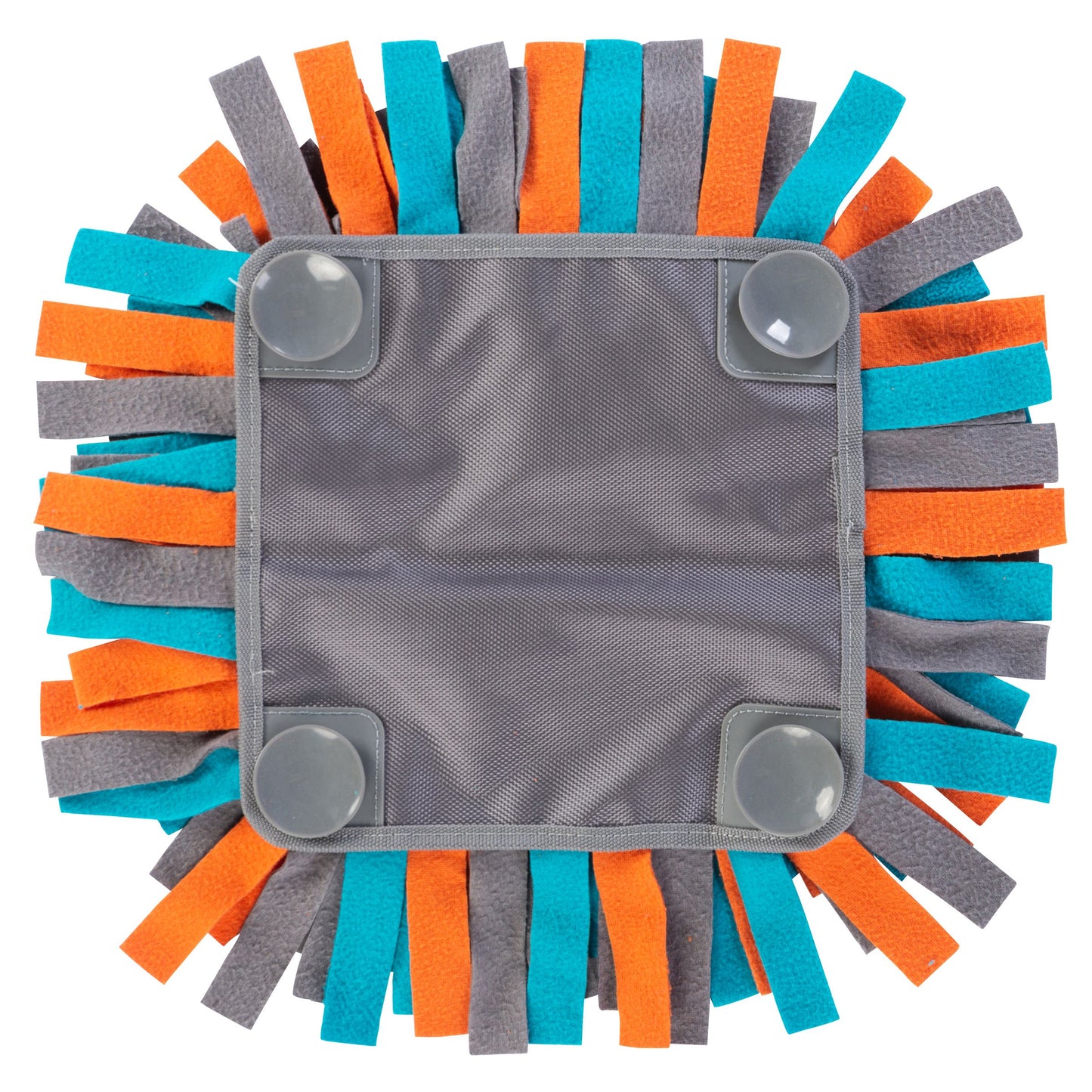 Messy Mutts - Tapis de fouille rond avec ventouse (15") pour chat ou chien