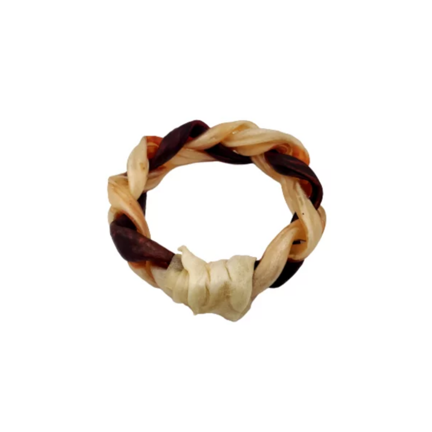 Munchie Bones - Jumbo Braided Collagen Ring Dog Chew (6”)