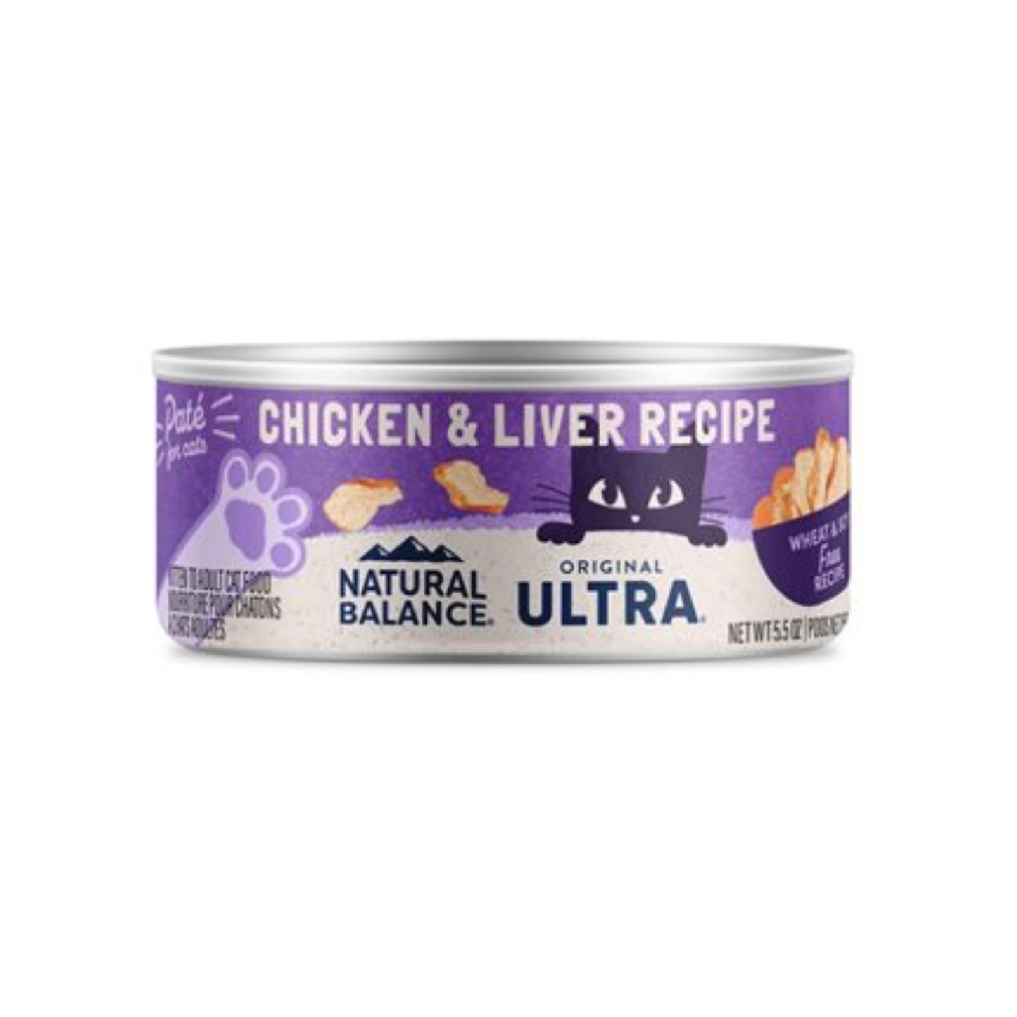 Natural Balance - Nourriture humide pour chat au poulet et au foie de poulet