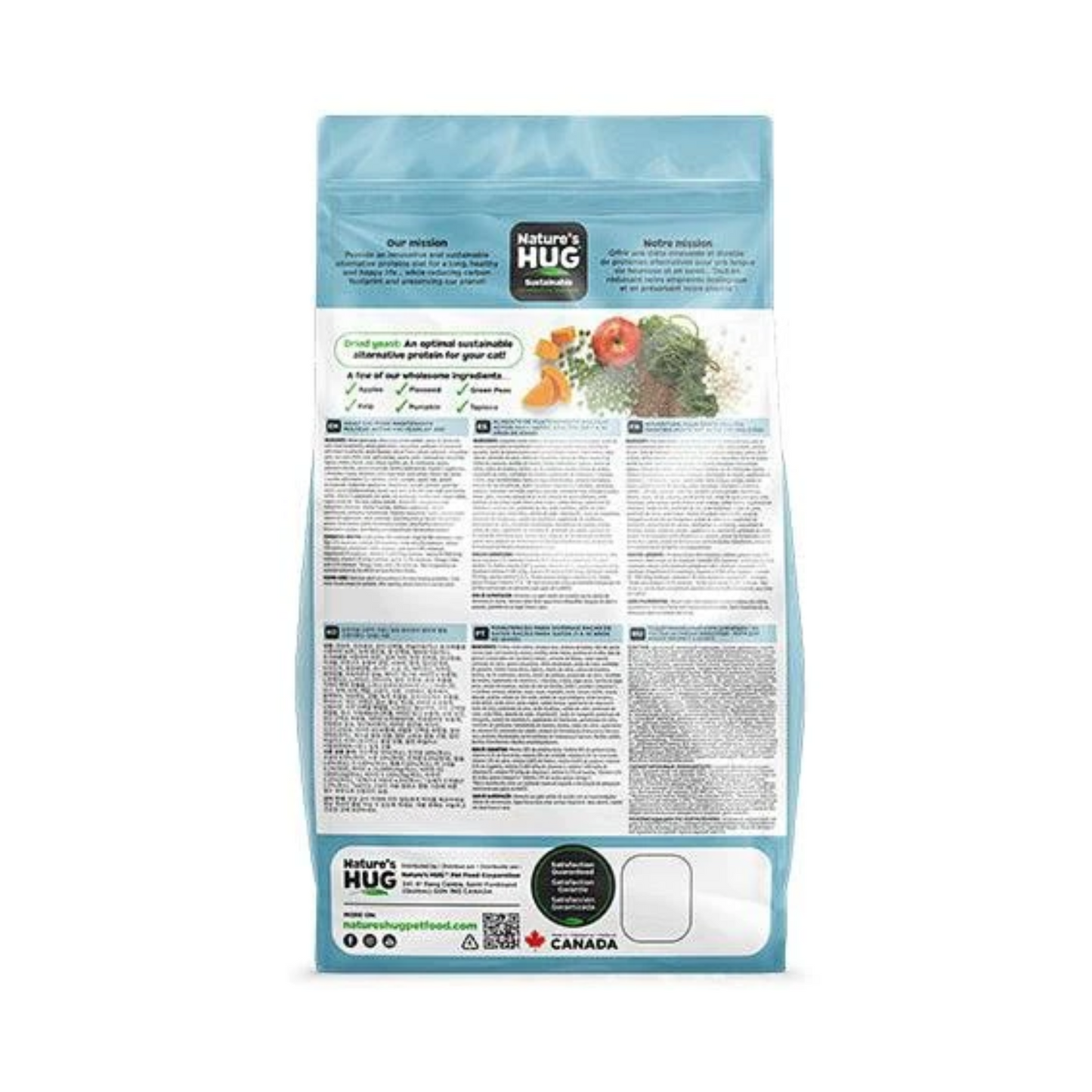 Nature's Hug - Nourriture sèche pour Chat Adulte Maintien Multichat