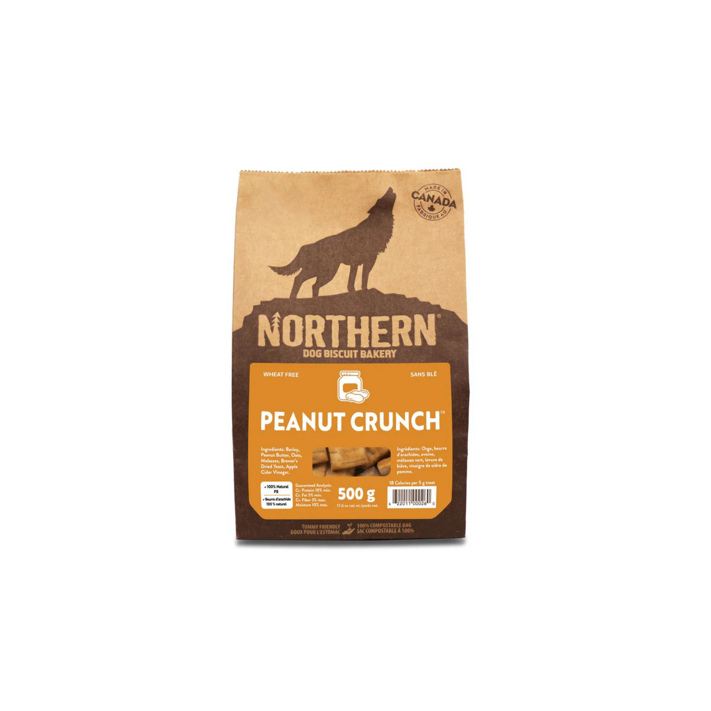 Northern Classic - Biscuits pour chien sans blé (beurre d'arachide)