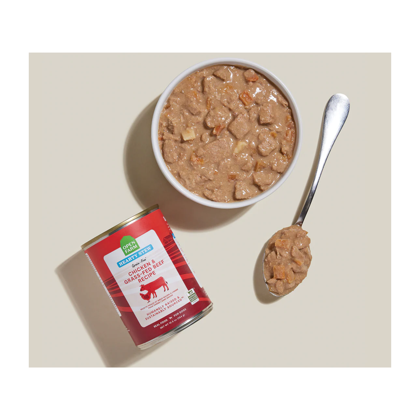 Open Farm - Chicken & Grass-Fed Beef Stew Recipe Wet Dog Food (Grain Free)