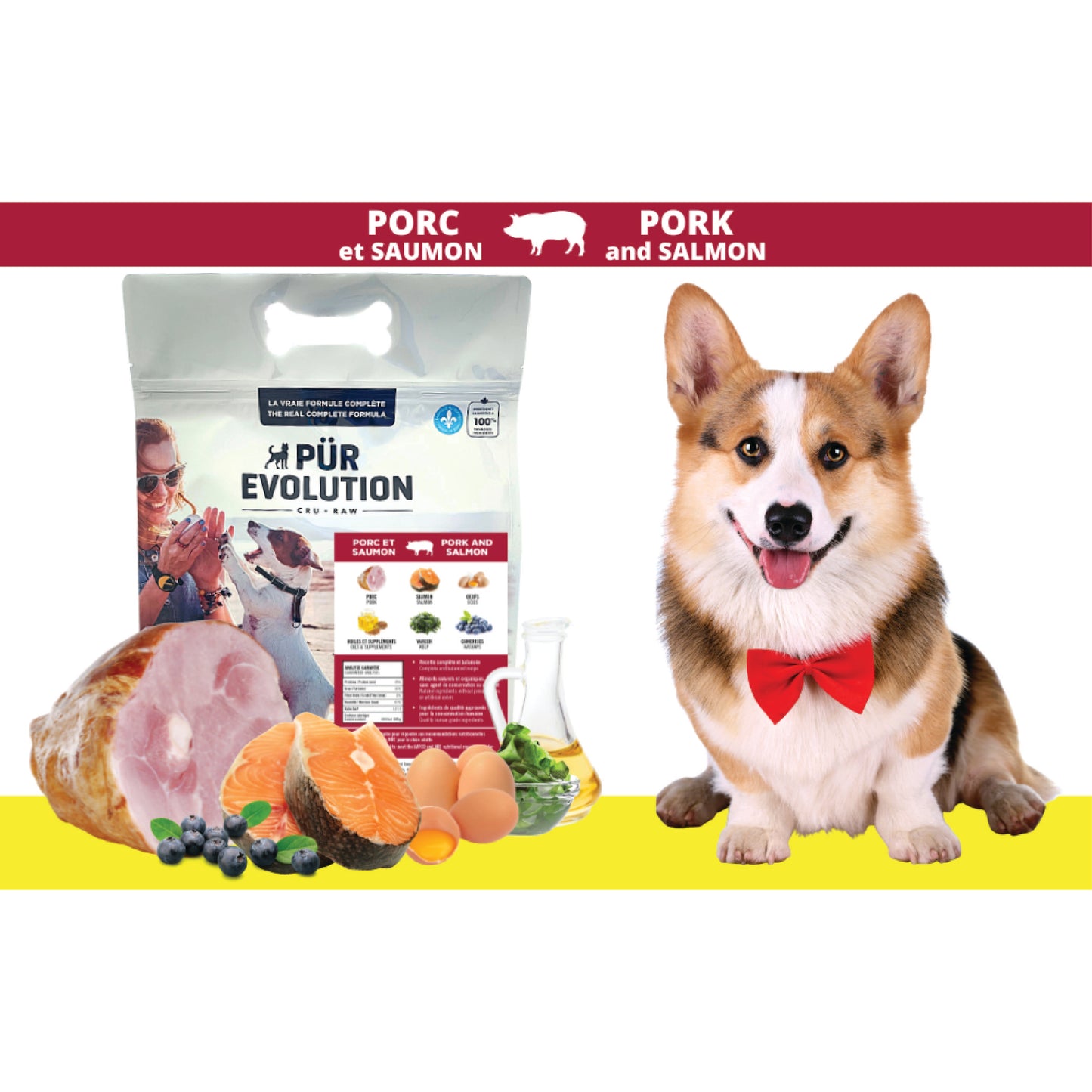 PÜR Evolution - Porc & Saumon