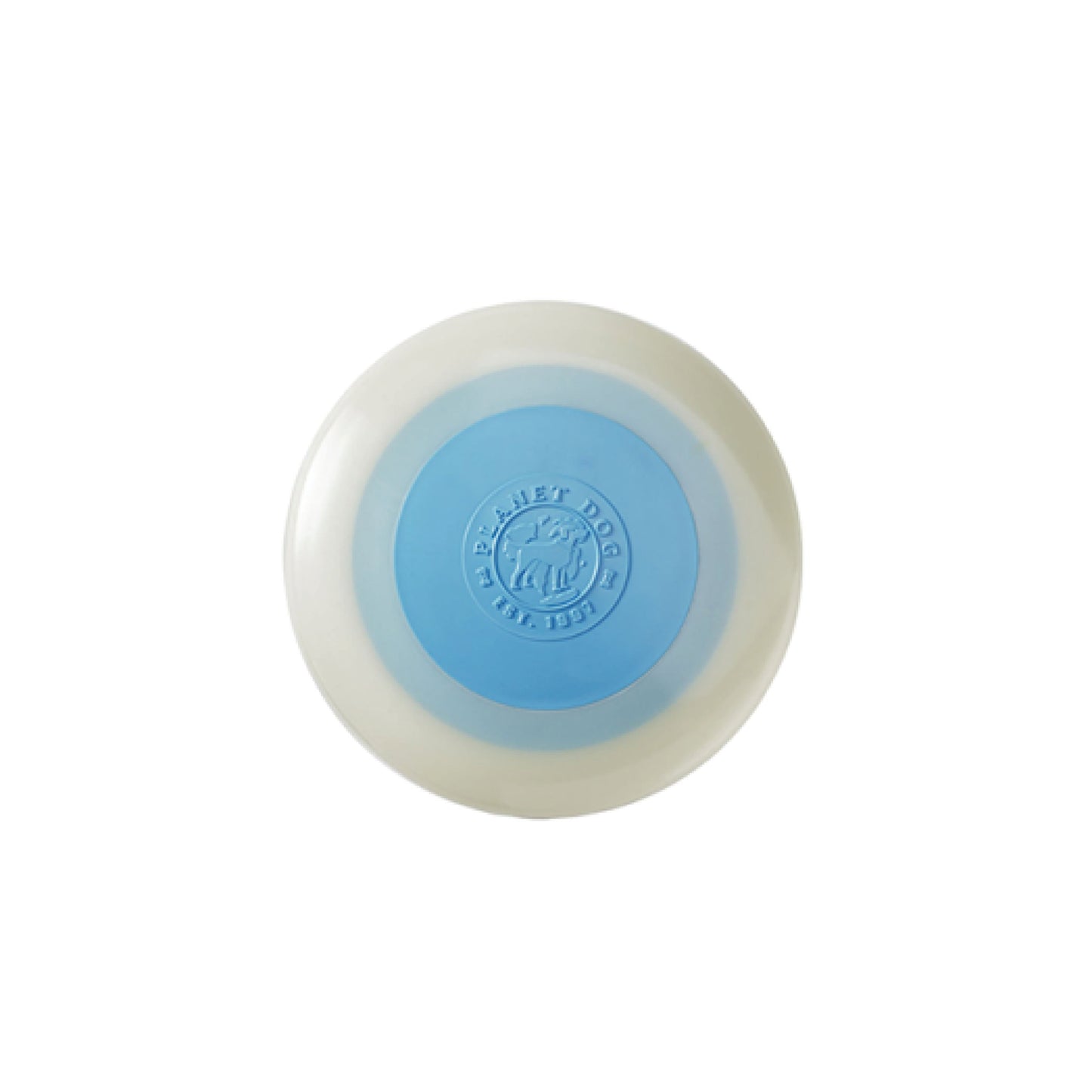 Planet Dog - Frisbee qui brille dans le noir (grand, lueur et bleu)