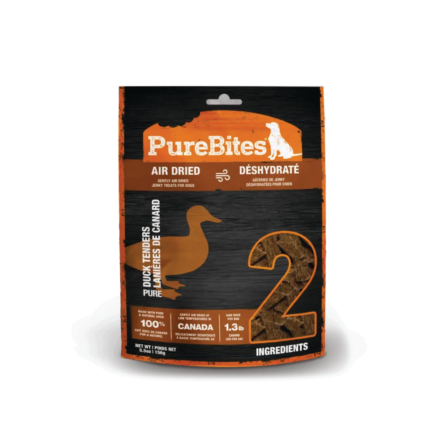PureBites - Gâteries pour chien filets de canard pur
