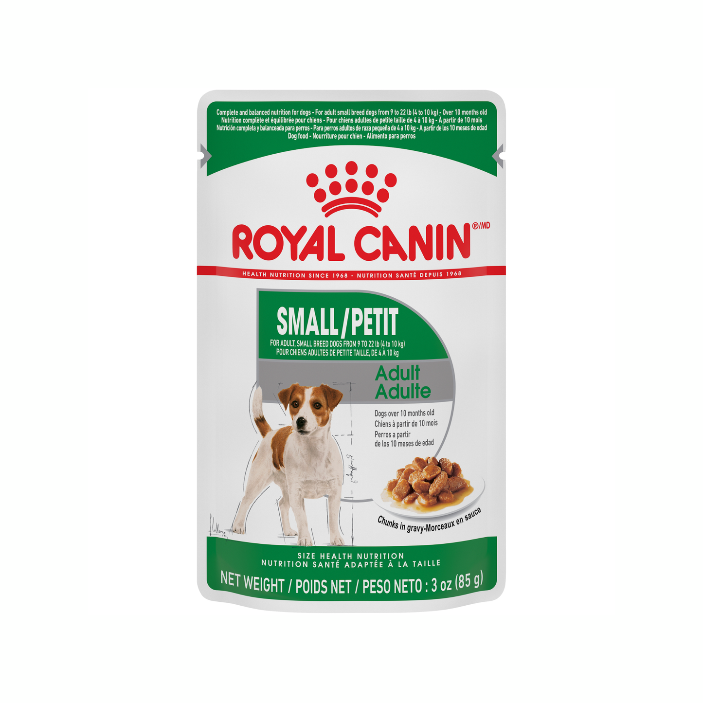 Royal Canin - Nourriture humide tranches en sauce pour chien de petite race