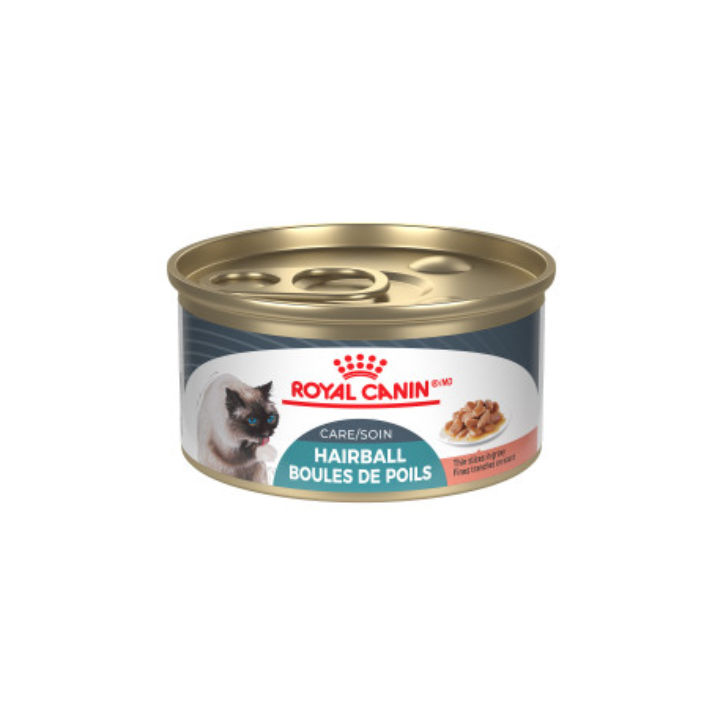 Royal Canin - Nourriture humide pour chats soin boules de poils (tranches en sauce)