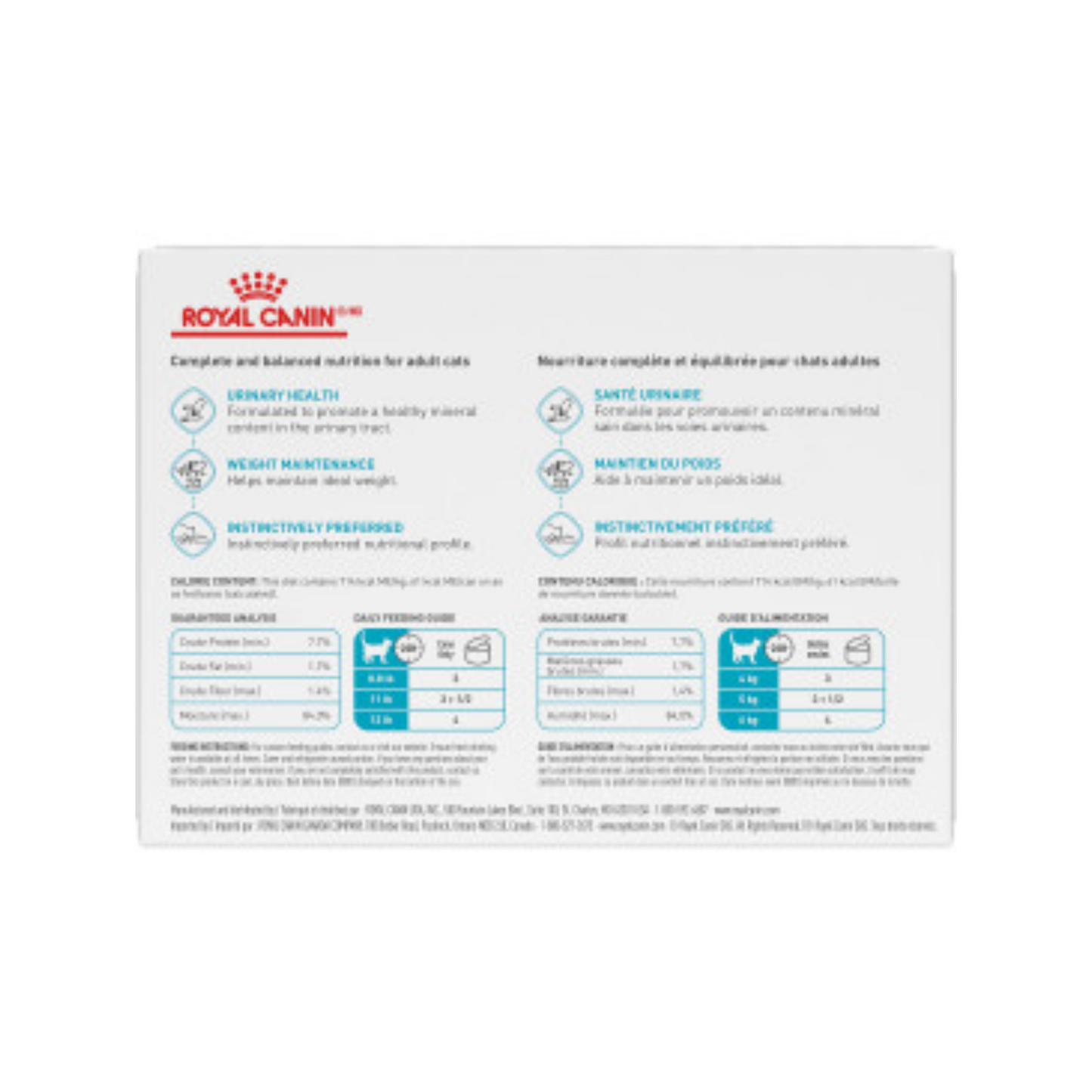 Royal Canin - Nourriture pour chat en conserve pour Adulte Instinctif tranches en sauce (paquet économique de 12)