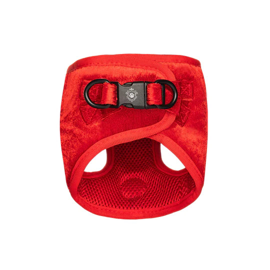iDoggos - Harnais en tissu respirant pour chien ou chat (Royal Satin)