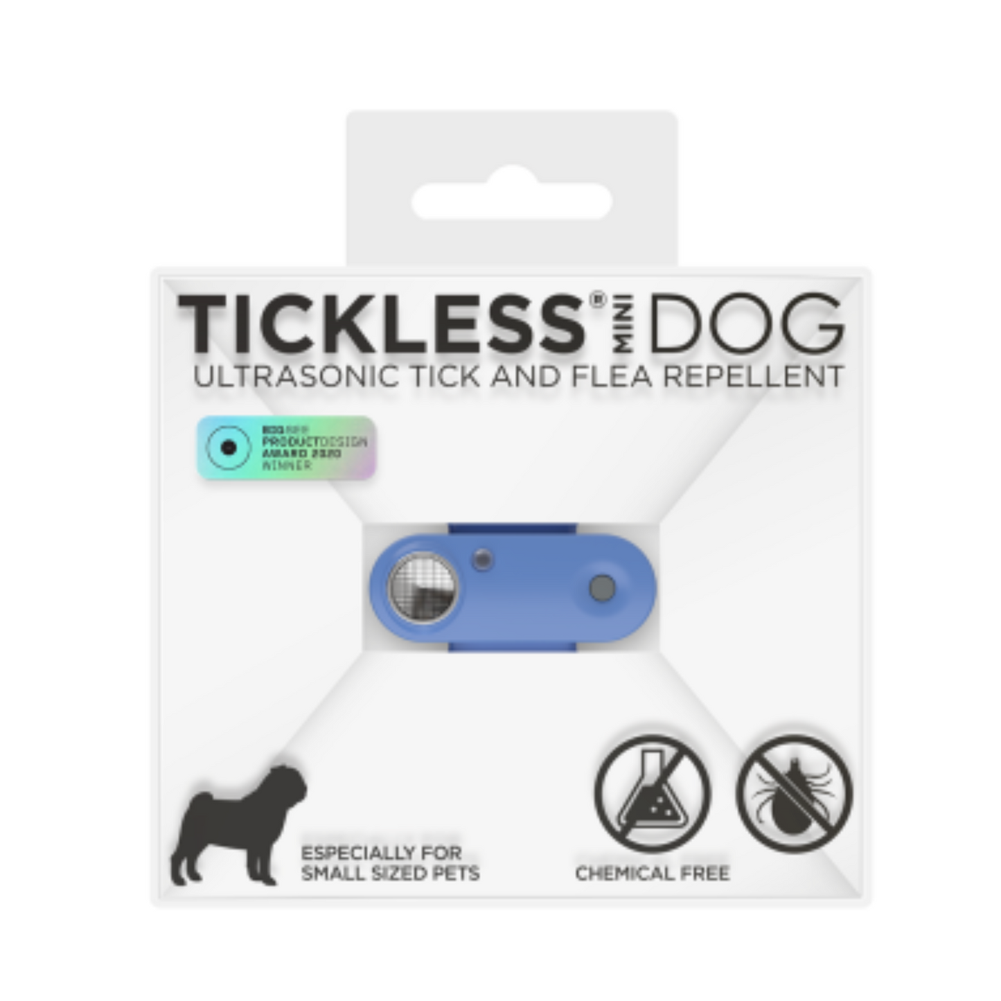 Tickless - Rechargeable Chemical-Free, Ultrasonic Tick and Flea Repeller (Colors Available)