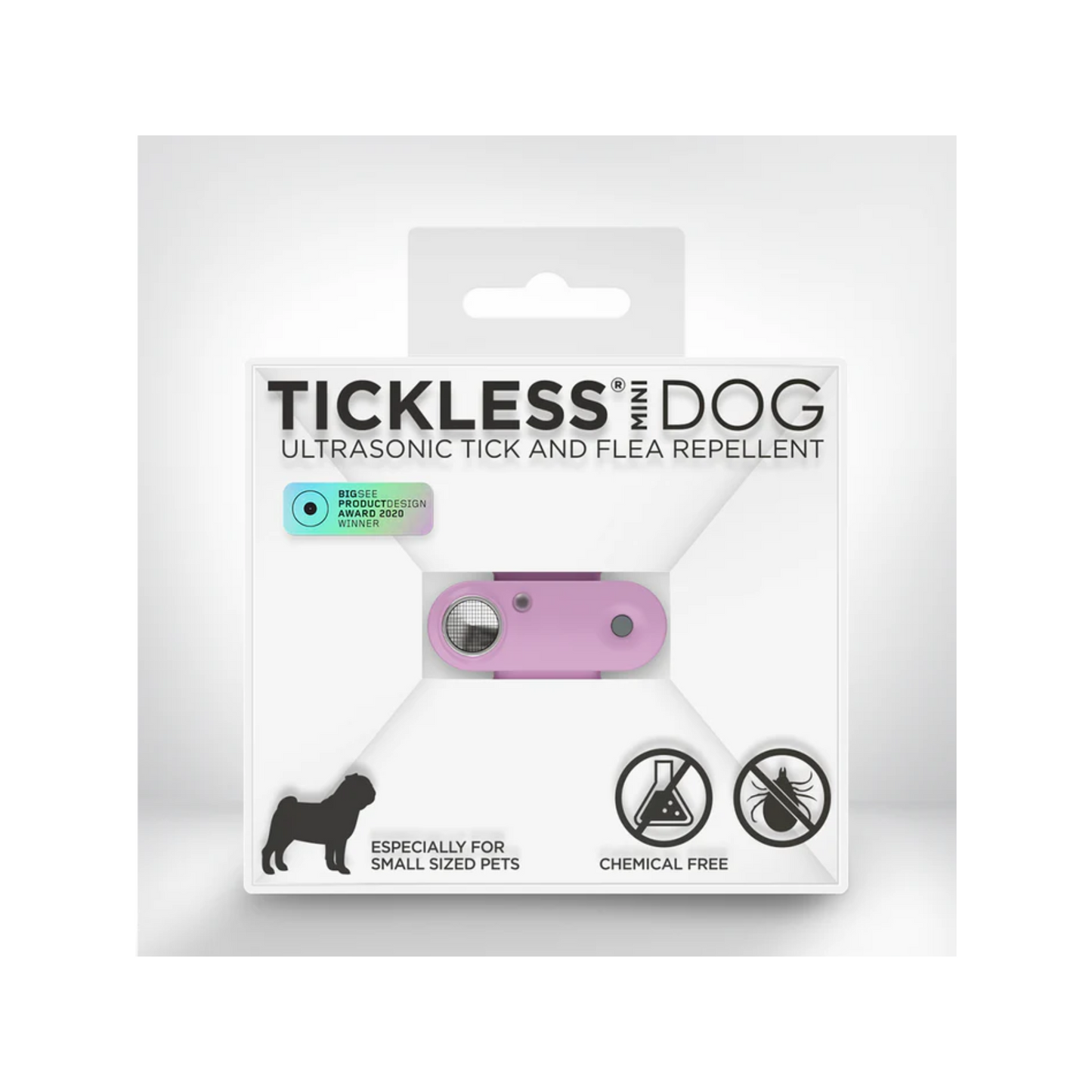 Tickless - Rechargeable Chemical-Free, Ultrasonic Tick and Flea Repeller (Colors Available)