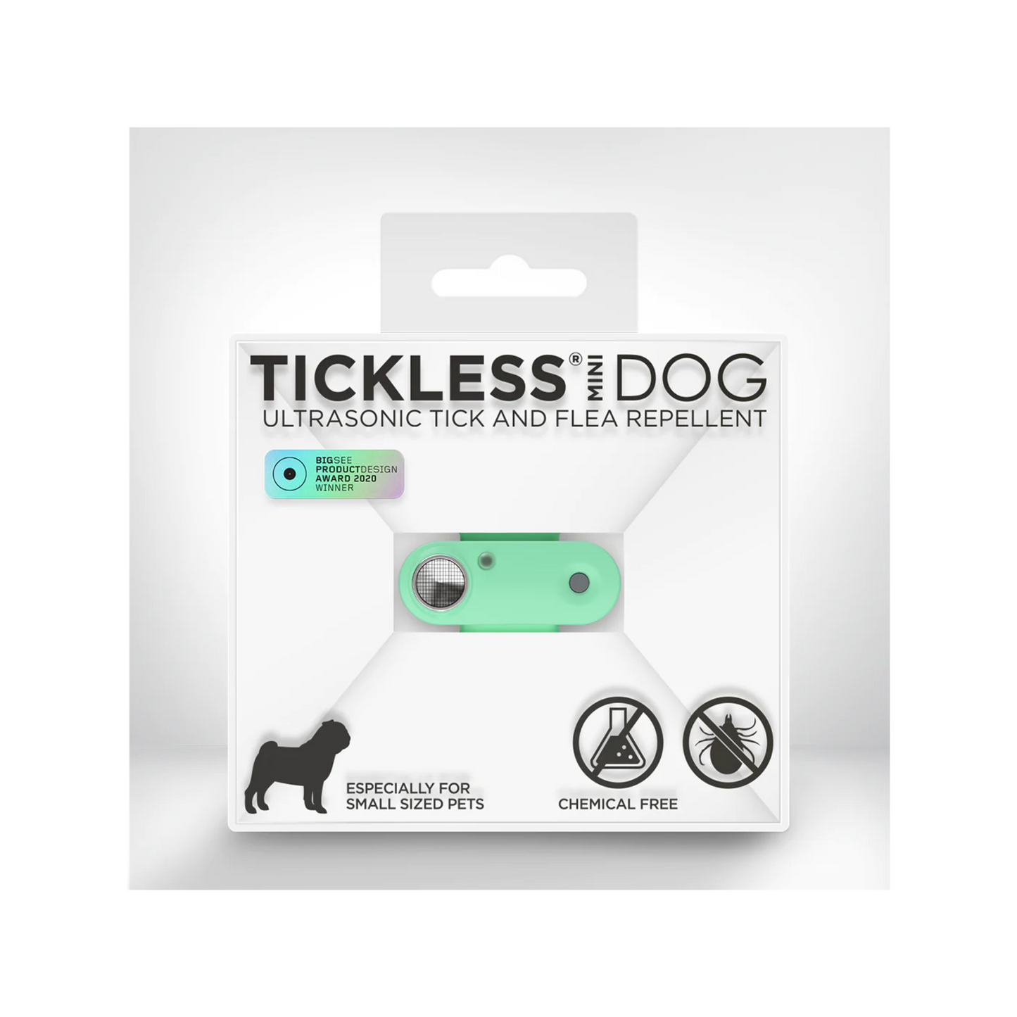 Tickless - Rechargeable Chemical-Free, Ultrasonic Tick and Flea Repeller (Colors Available)