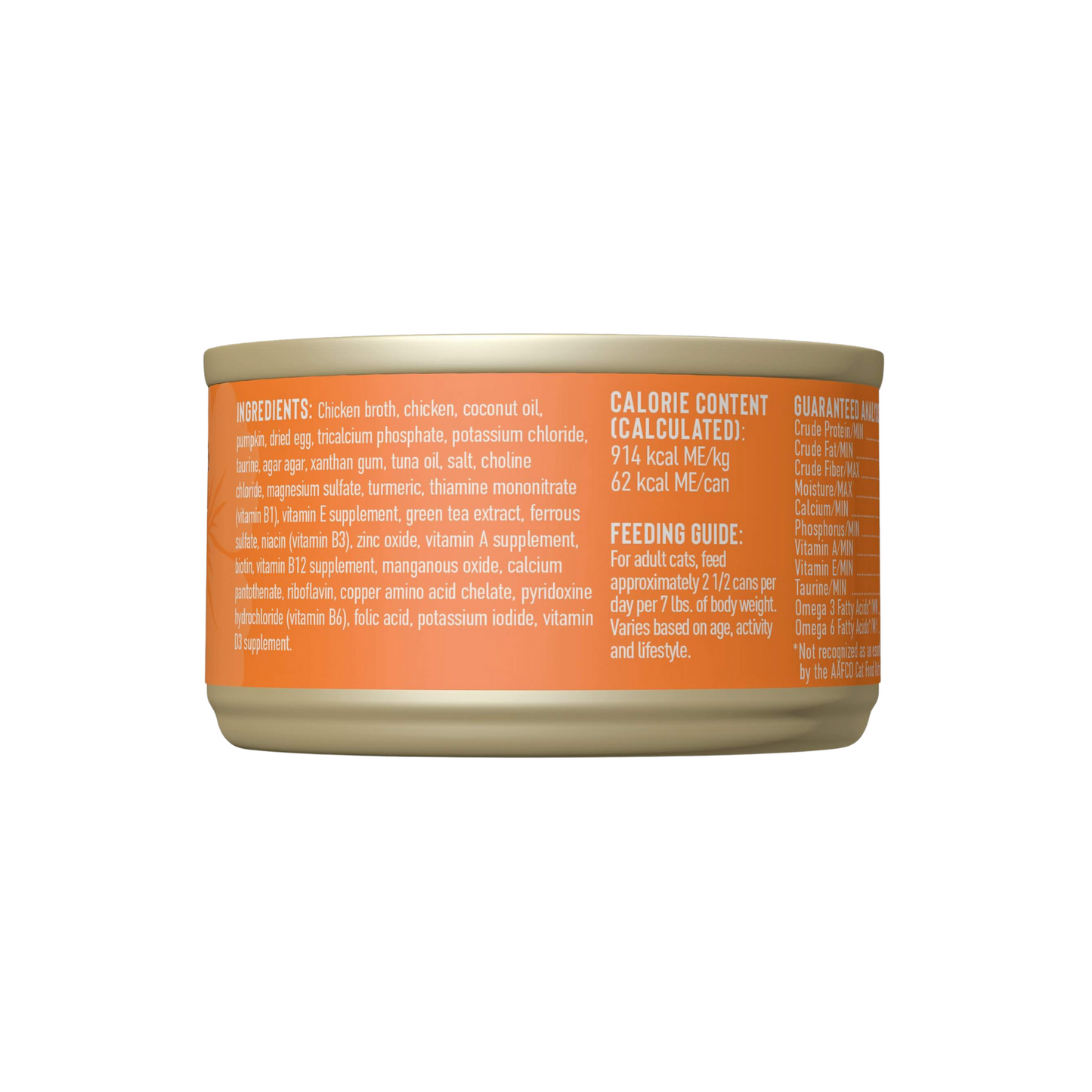 Tiki Cat - Nourriture humide pour chat senior au poulet et bouillon de poulet (pâté)