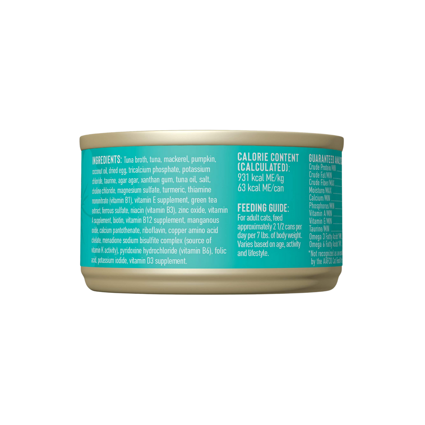 Tiki Cat - Nourriture humide pour chat senior au thon et au maquereau (pâté)