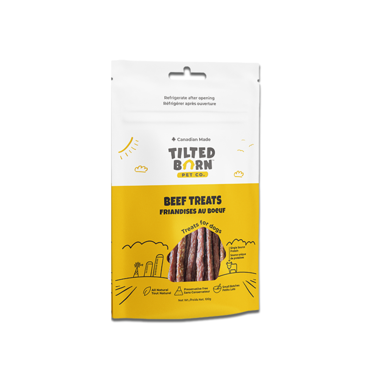 Tilted Barn – Friandises moelleuses pour chien (bœuf)