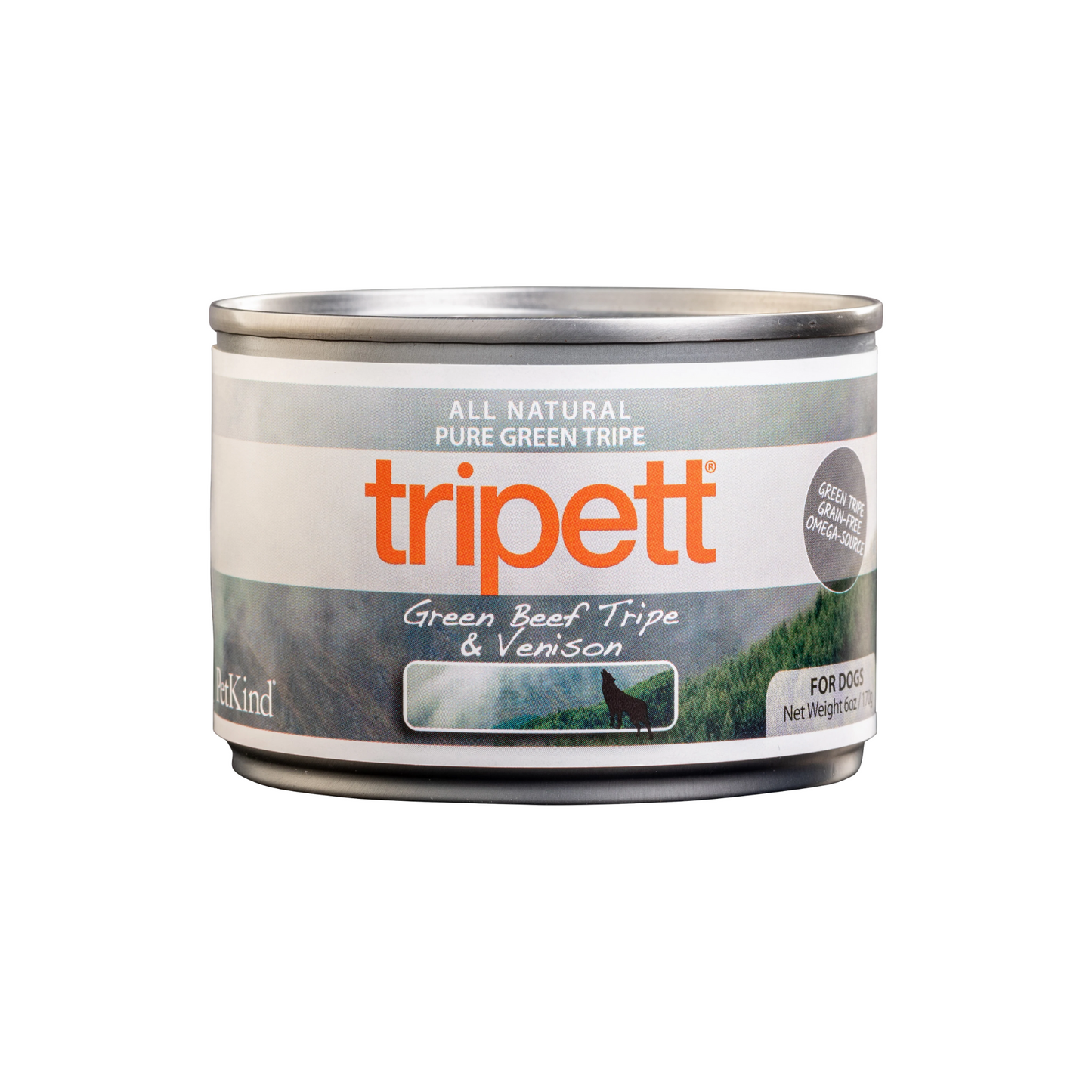 Tripett - Nourriture humide pour chien à la tripe de bœuf et venaison (pâté)