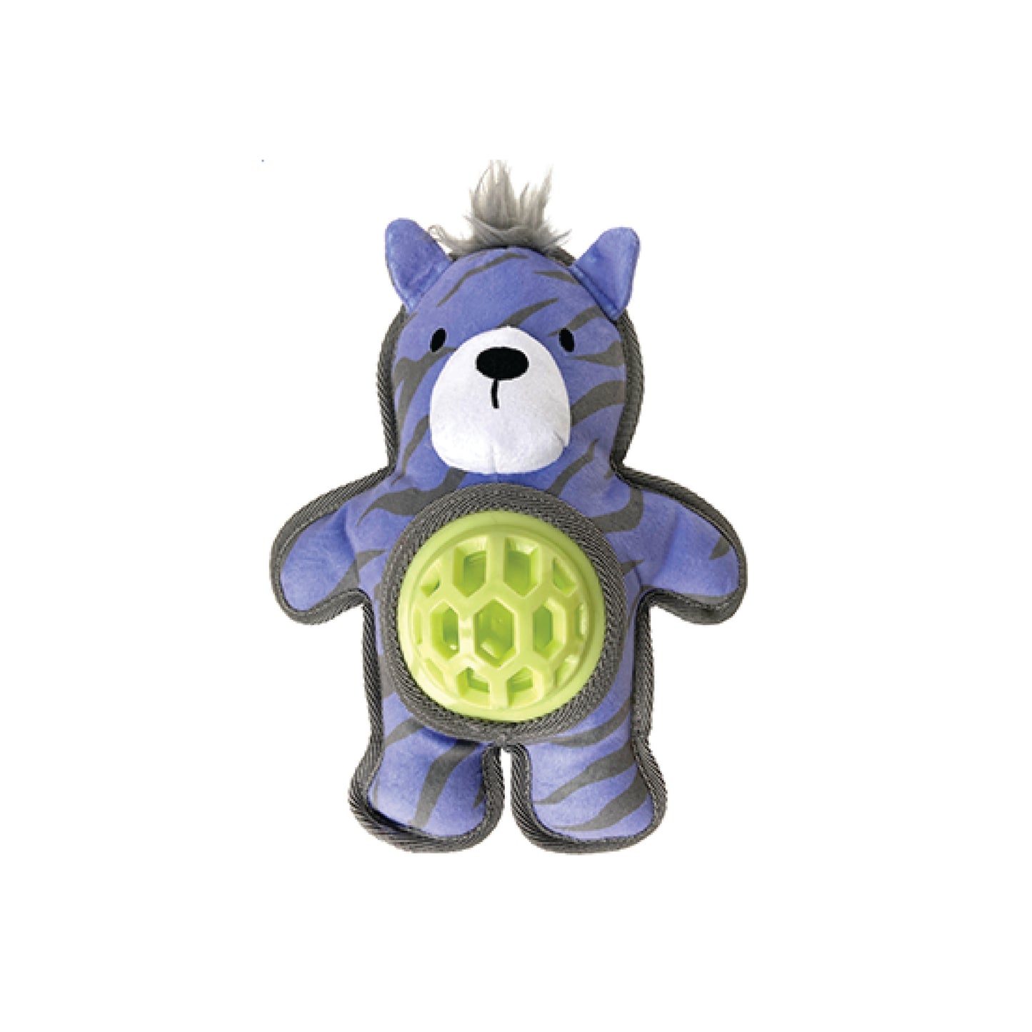 FoufouBrands - Treat Dispensing Zebra Dog Toy